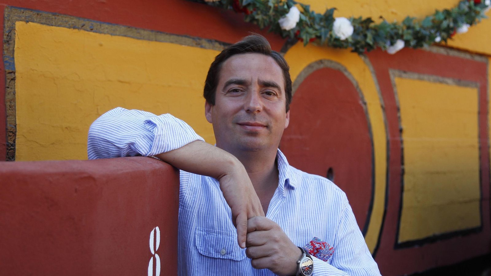 El empresario taurino, José María Garzón.