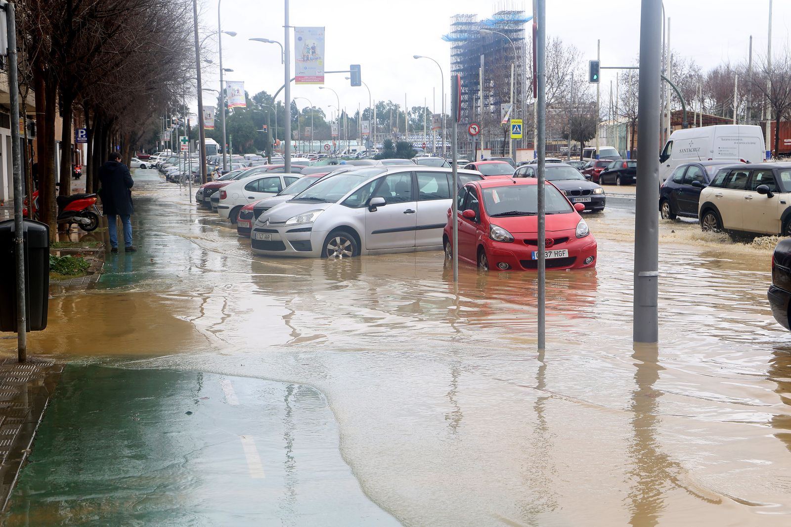 Inundaciones en Flota de Indias