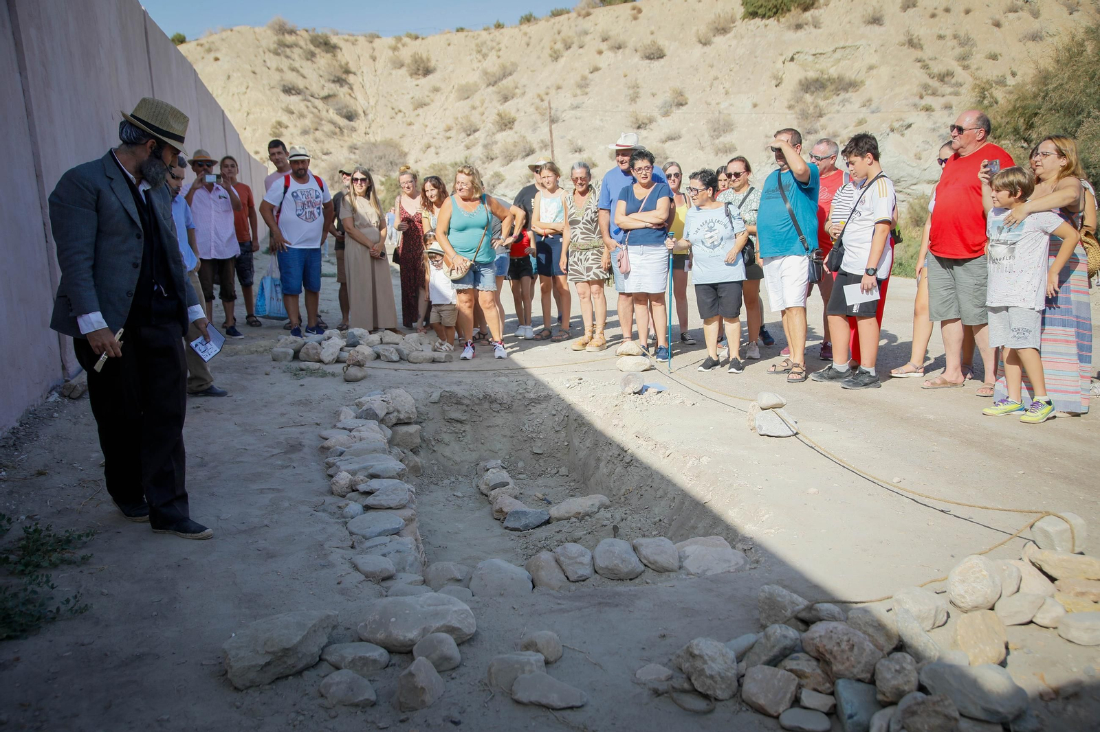 Así se ha vivido la segunda recreación histórica de la cultura argárica en Antas