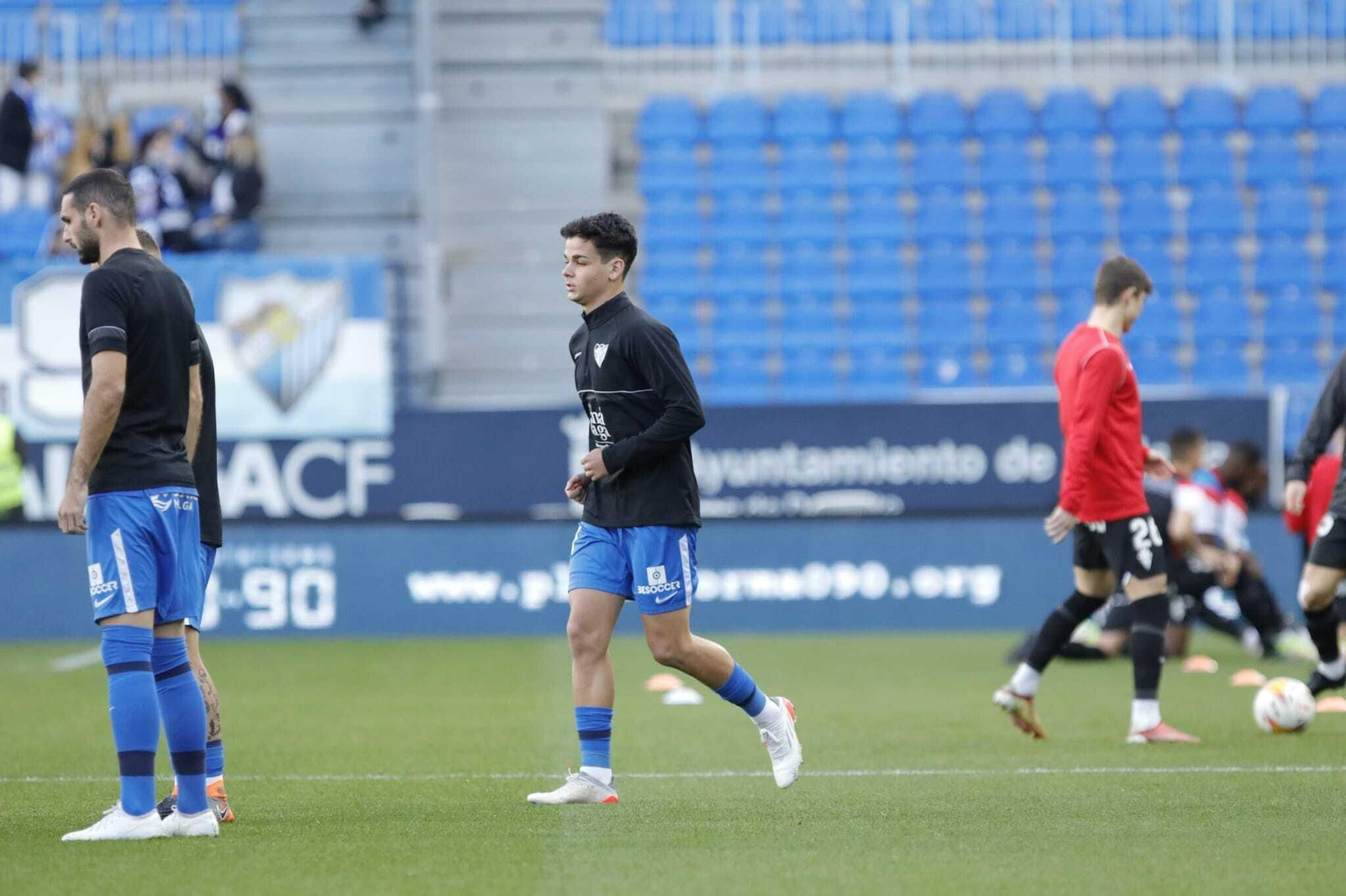 Las fotos del Málaga CF-Sporting de Gijón