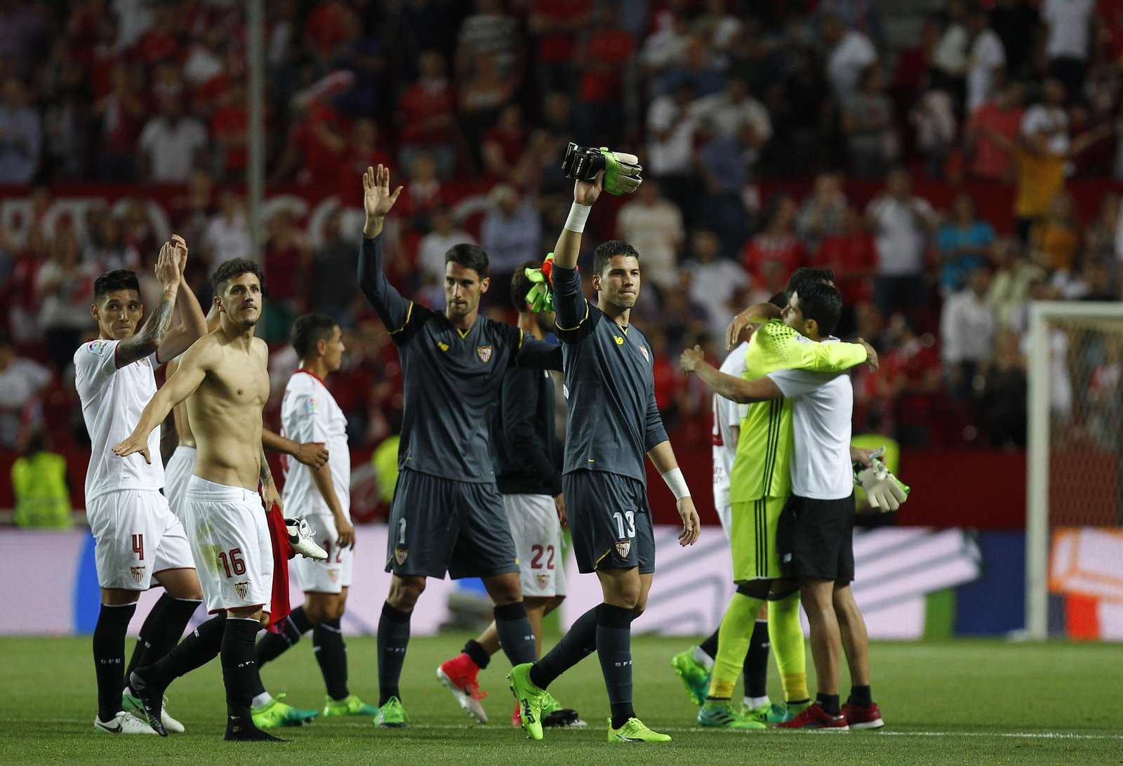 El Sevilla FC-Osasuna, en imágenes