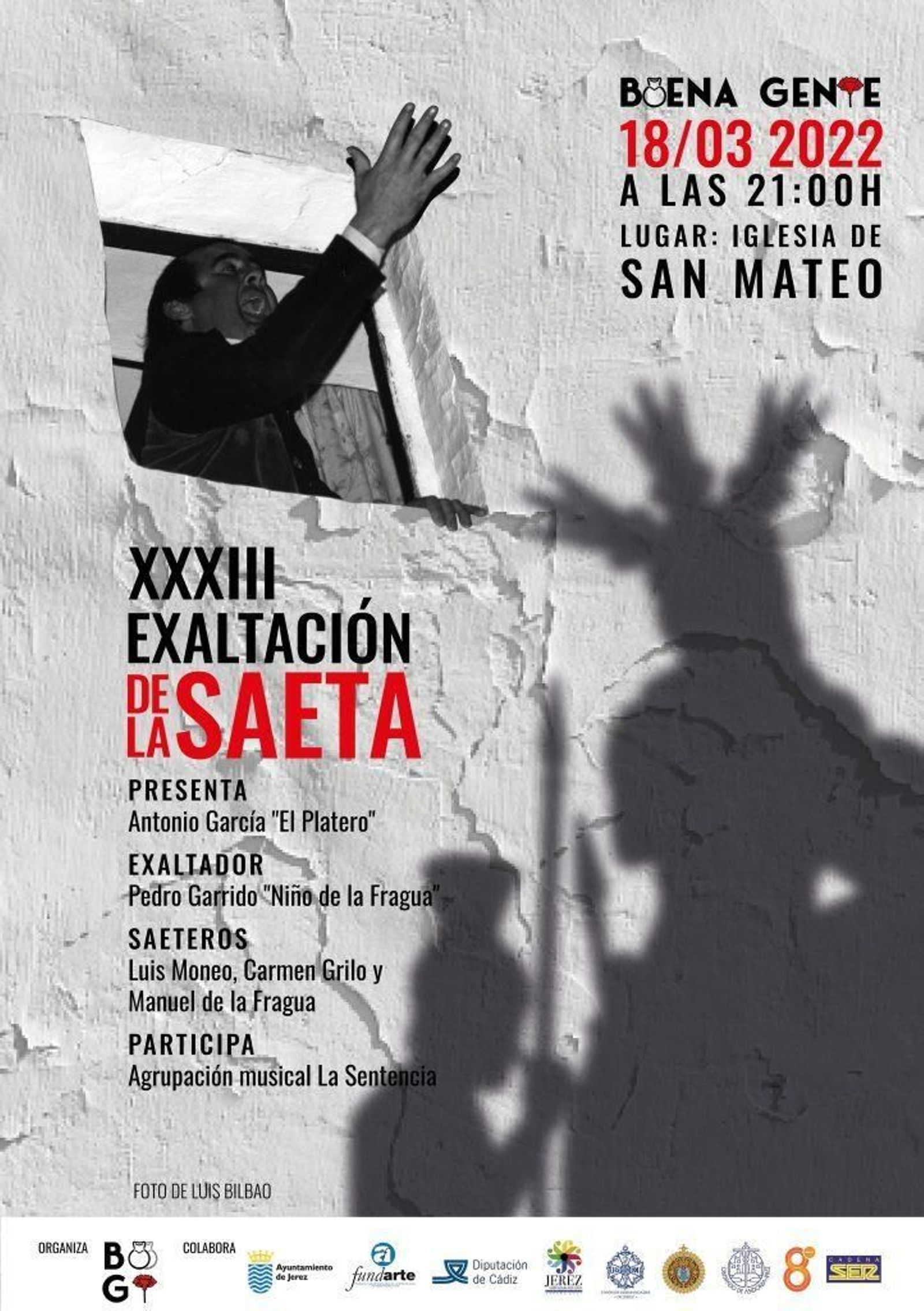 XXXIII Exaltación de la Saeta en San Mateo