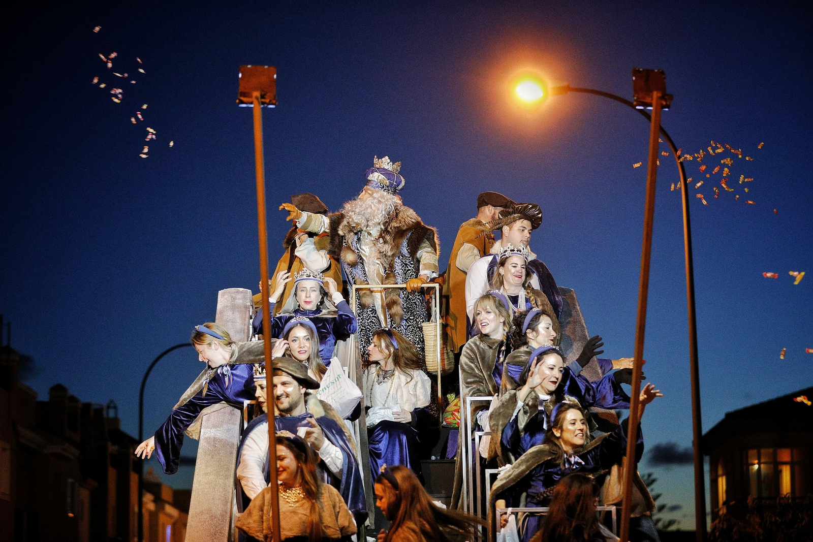 La Cabalgata de Reyes Magos de San Fernando, en imágenes