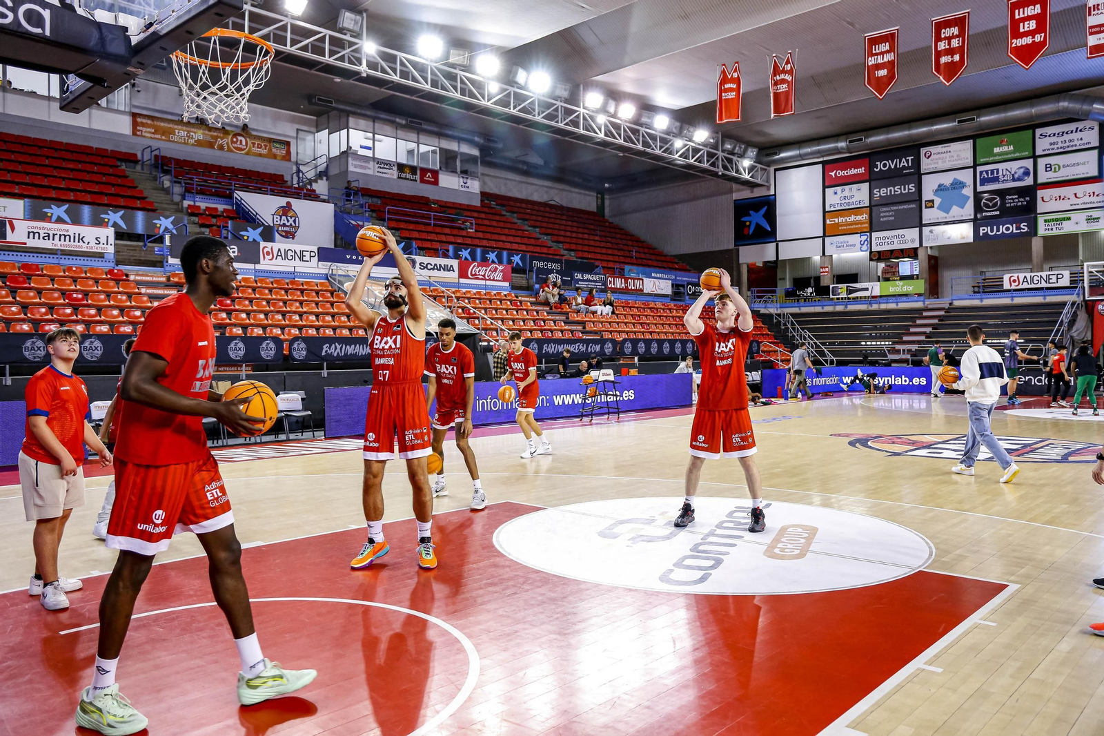 El Baxi Manresa-Unicaja, en fotos