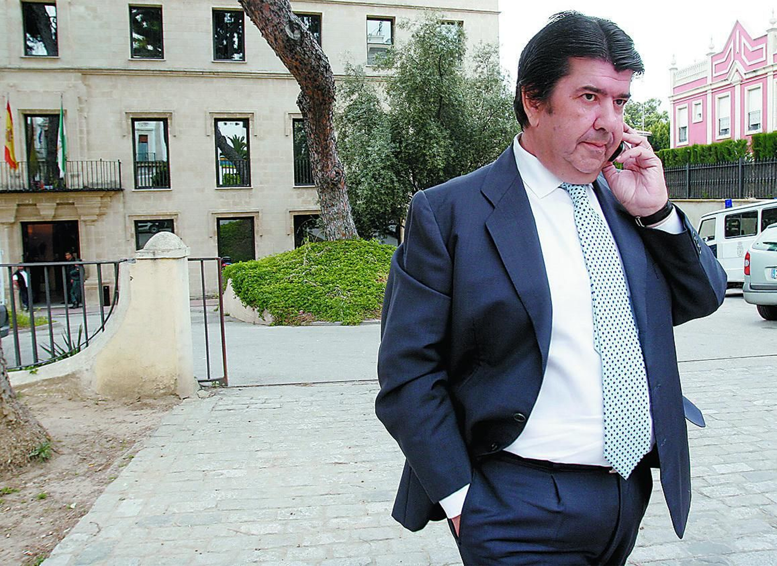 Gil Silgado, en la sede de la Audiencia Provincial en una imagen de archivo