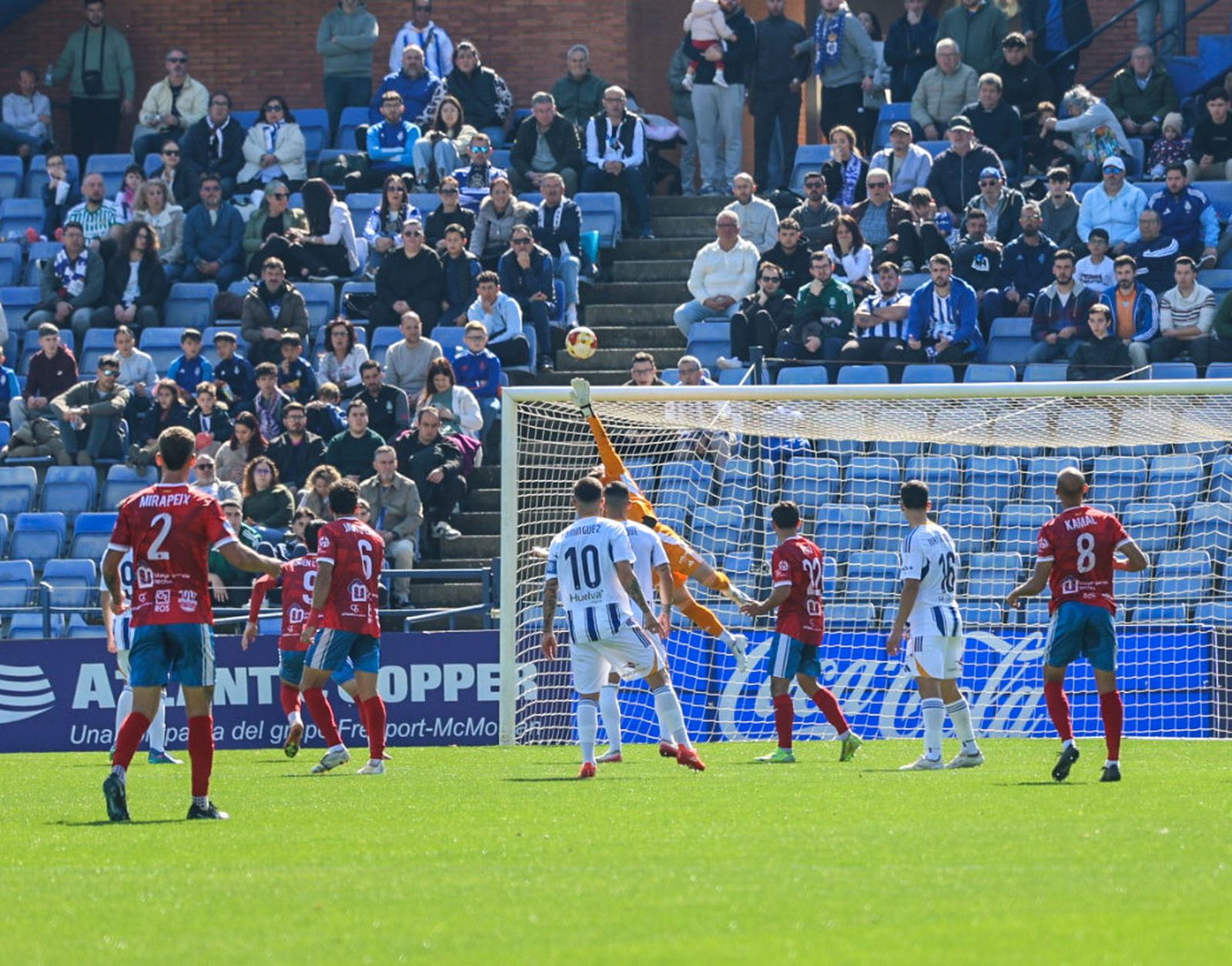 Las mejores fotografías del Recreativo de Huelva-Deportiva Minera