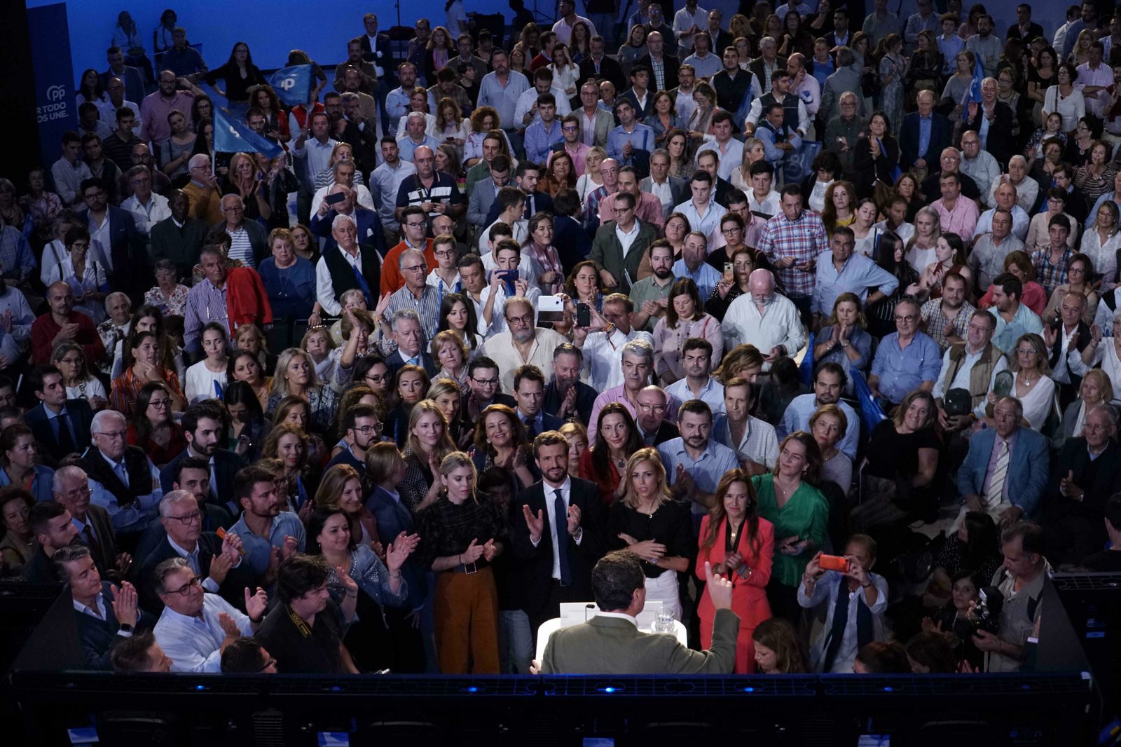 Pablo Casado comienza la carrera por la Presidencia del Gobierno con un acto del PP en Sevilla.