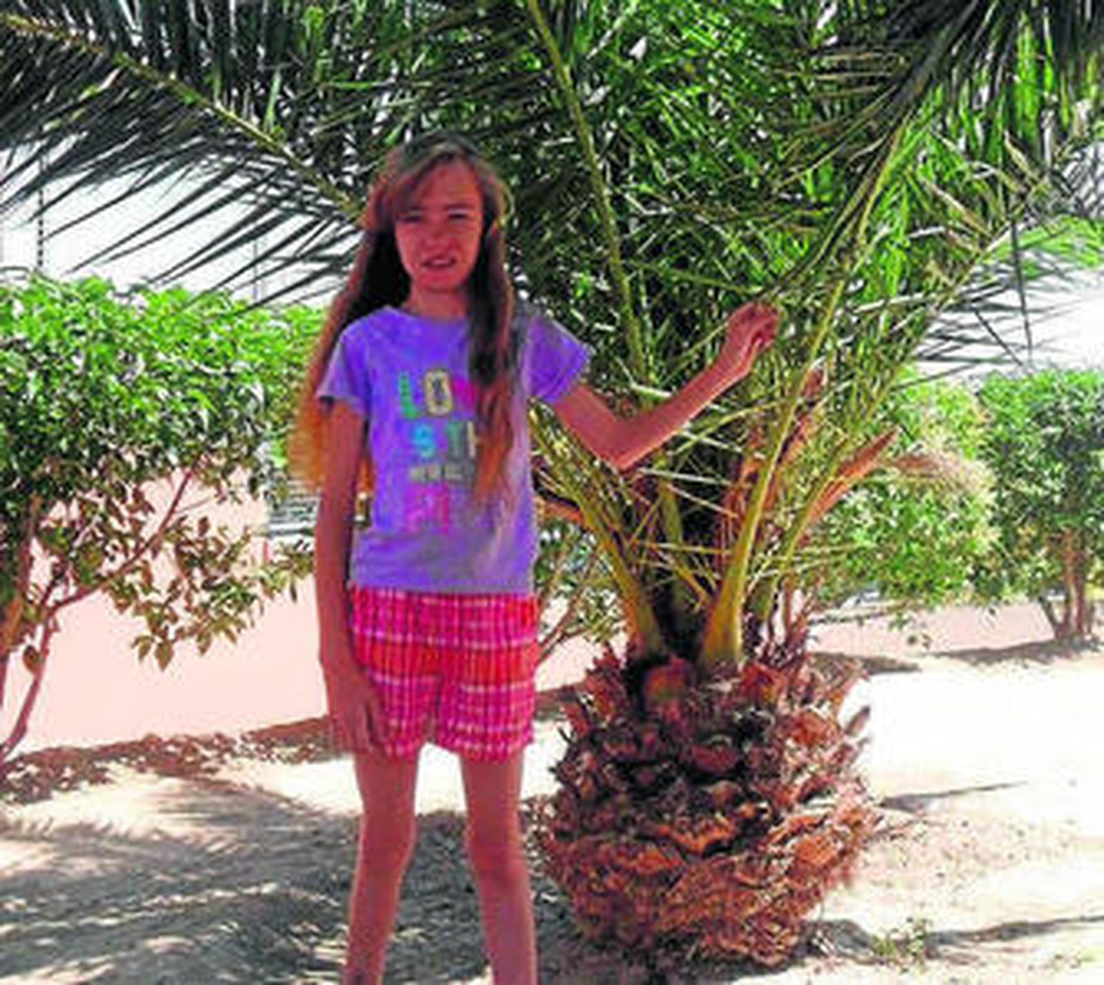 La pequeña Aitana, de tan solo 12 años.