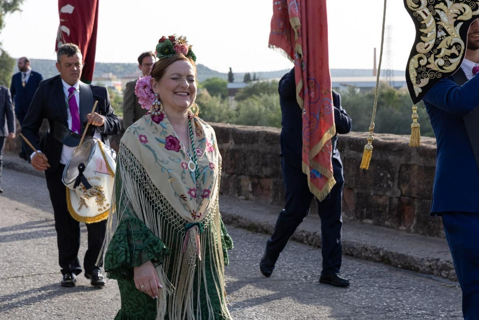 Recepción de Cofradías de la Romería de La Virgen de la Cabeza en Andújar