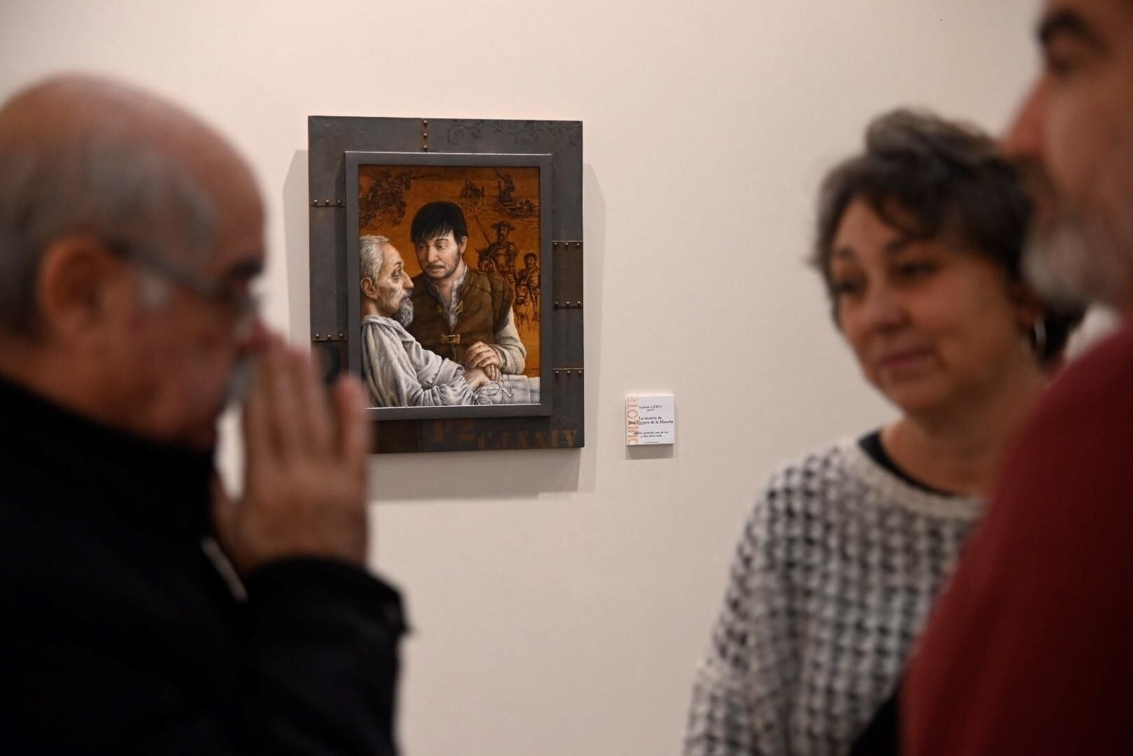 La exposición 'Don Quijote' del pintor cordobés José Luis Muñoz, en imágenes