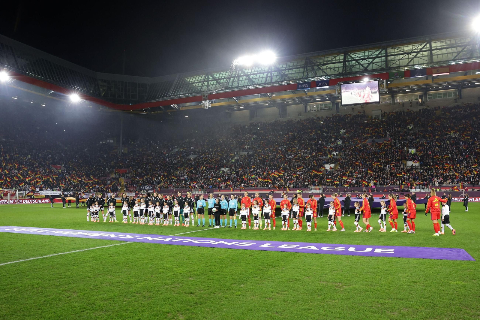 Las fotos de la final de la Liga de Naciones entre Alemania y España