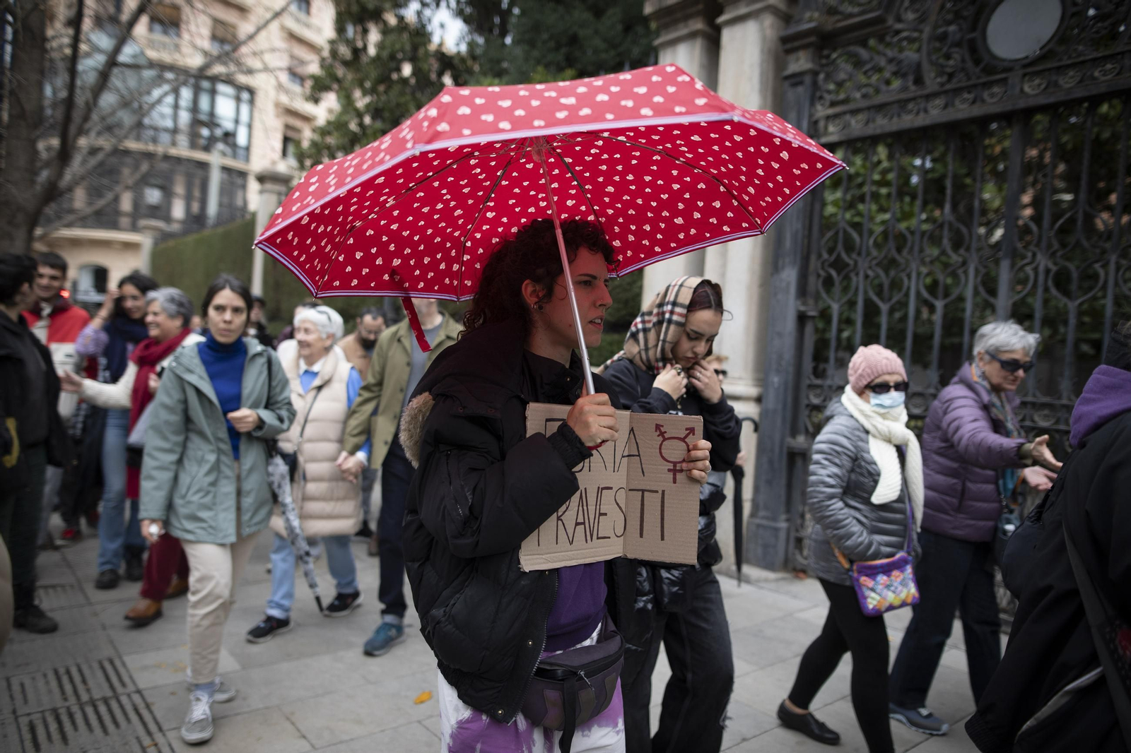 Las mejores imágenes de la manifestación del 8M en Granada