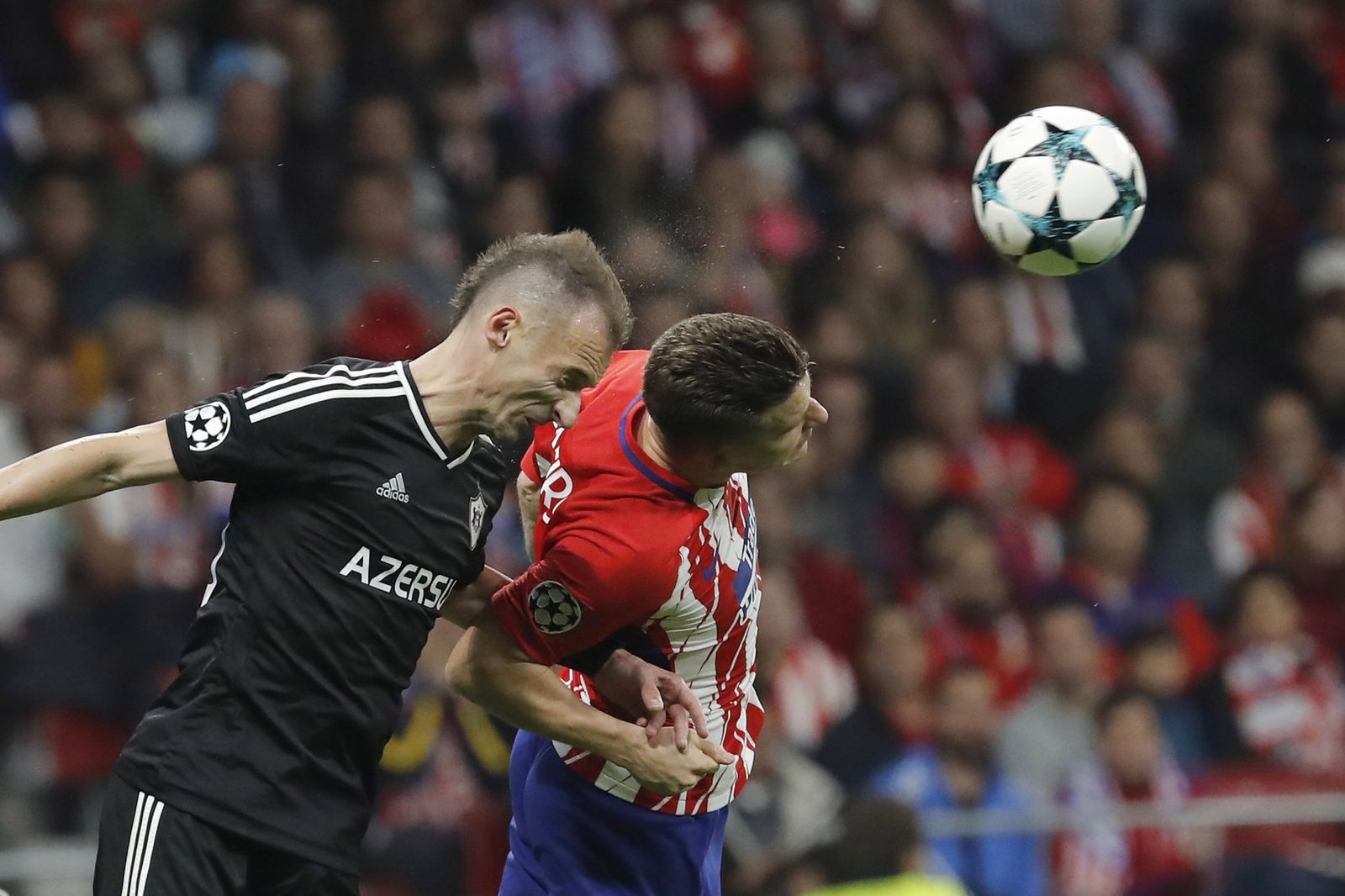 Las imágenes del Atlético-Qarabag