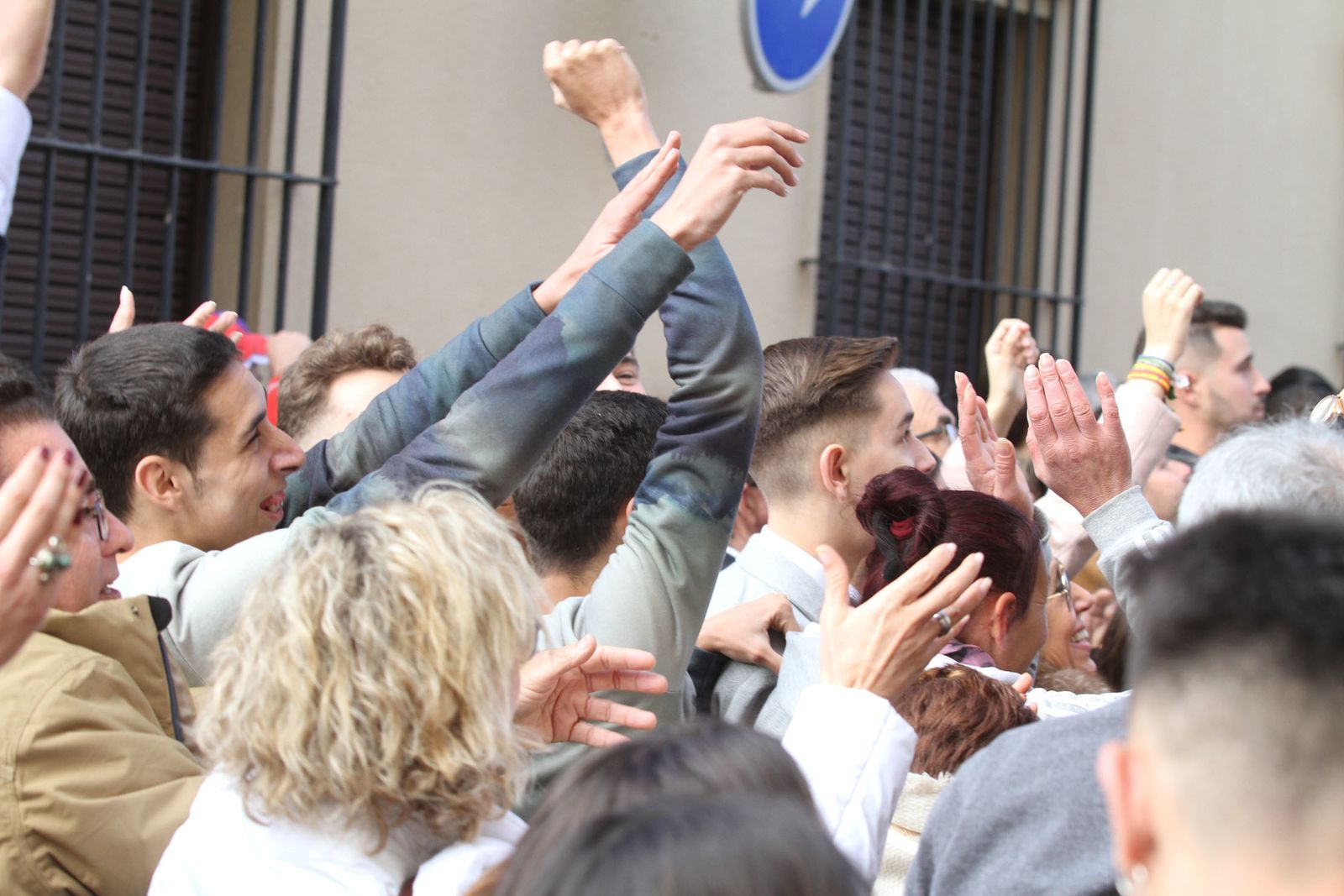 Imágenes de las tiradas en honor a San Antonio Abad en Trigueros