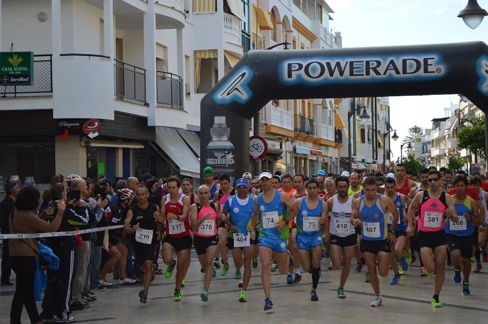 Carrera en Punta Umbría. Carrera en Punta Umbría.
