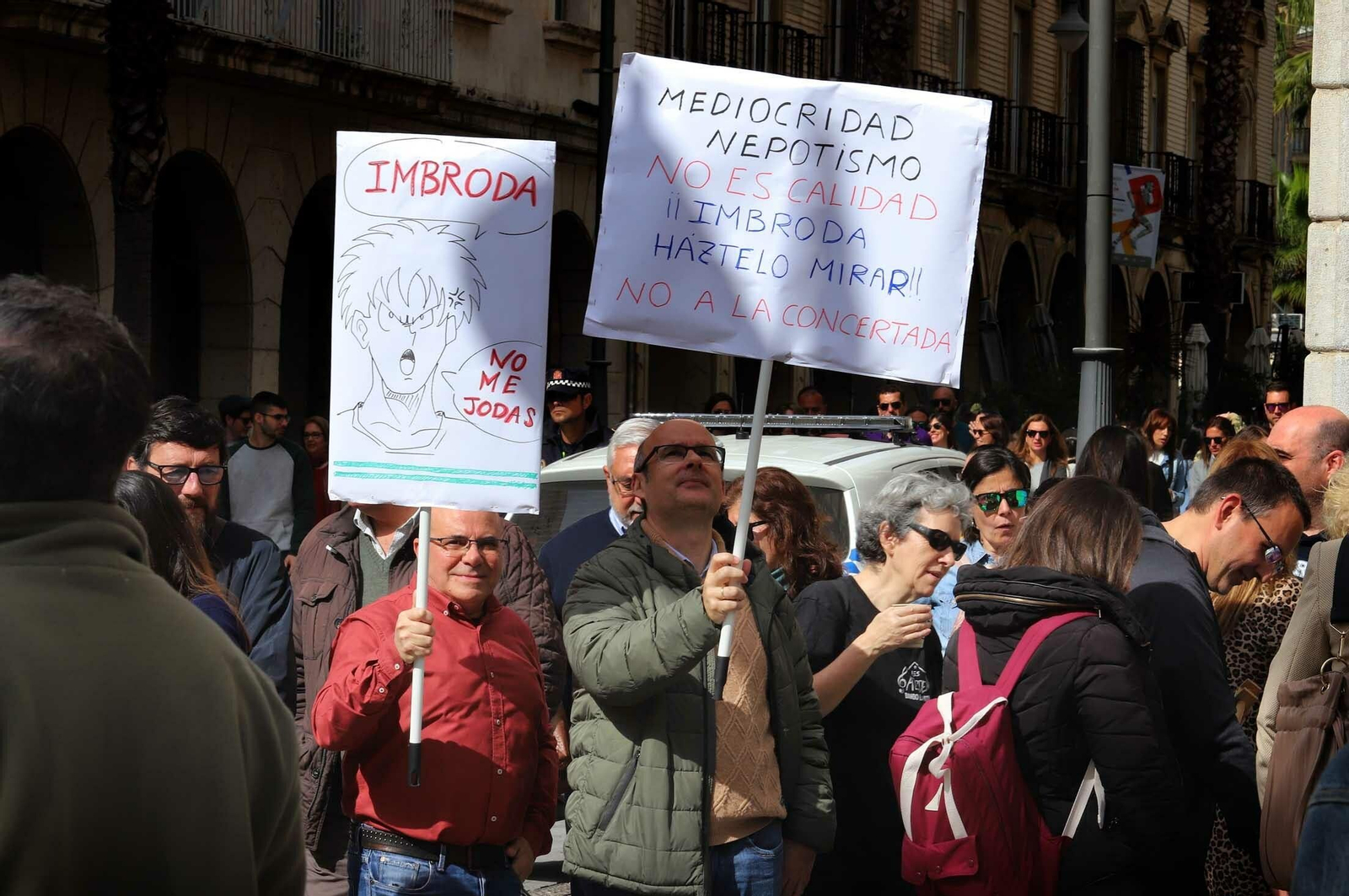 Imágenes de la manifestación en defensa de la educación pública