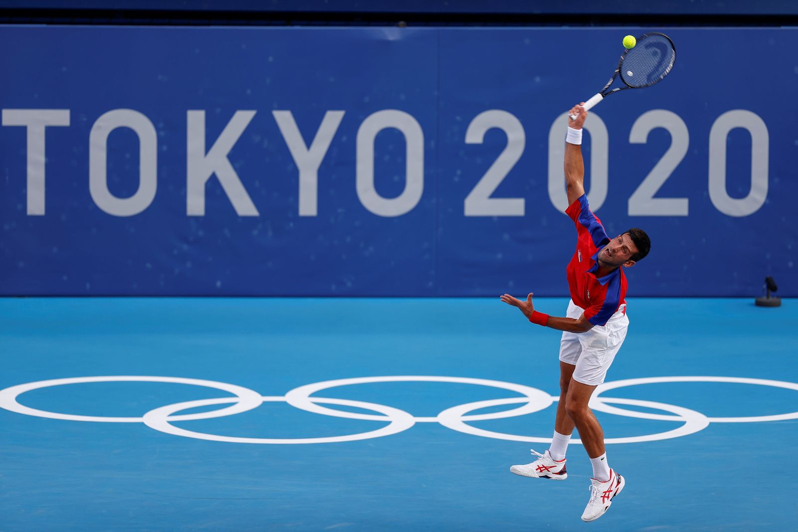 Las fotos del Davidovich-Djokovic