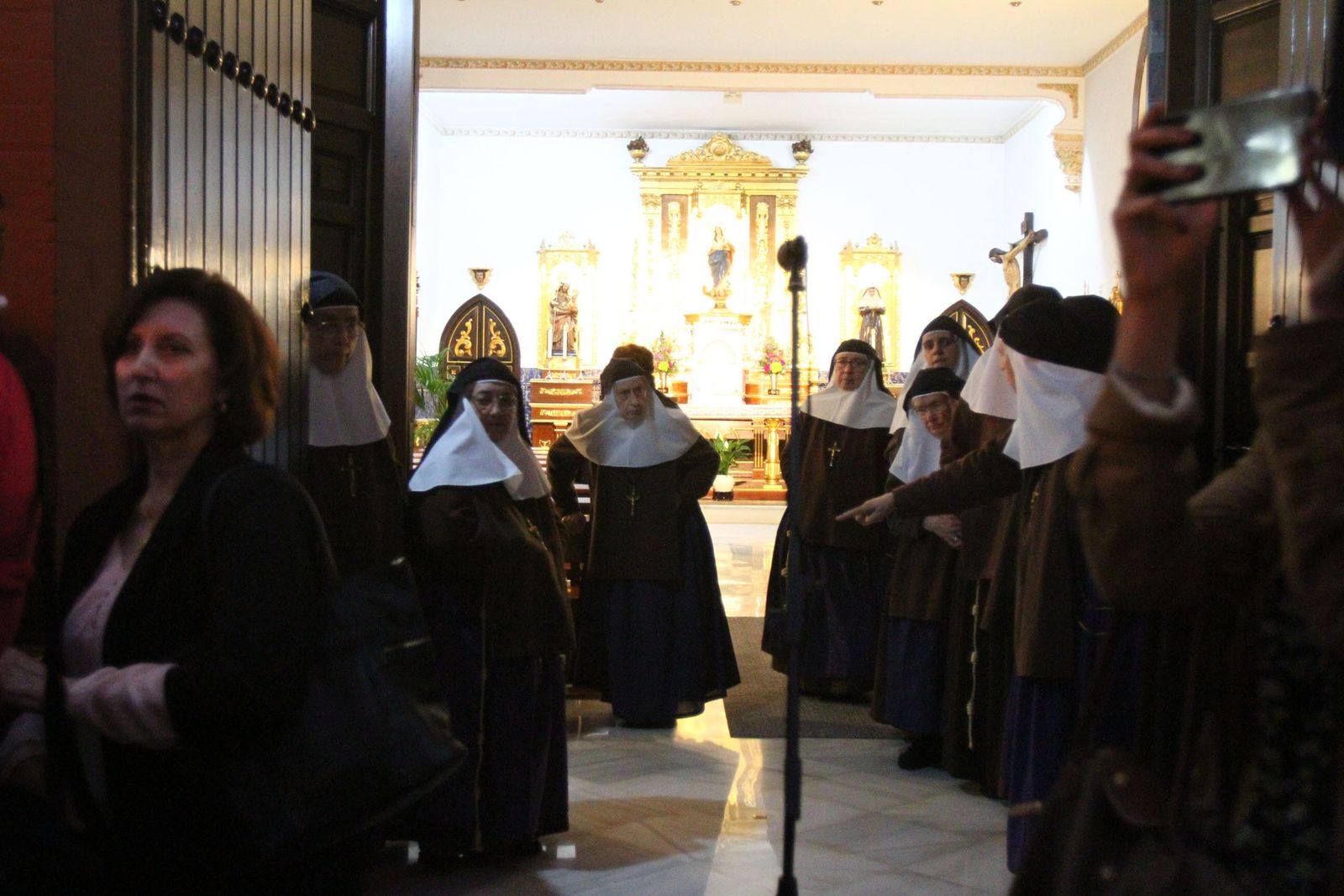 El Cristo de la Expiración preside el Vía Crucis del Consejo de Hermandades