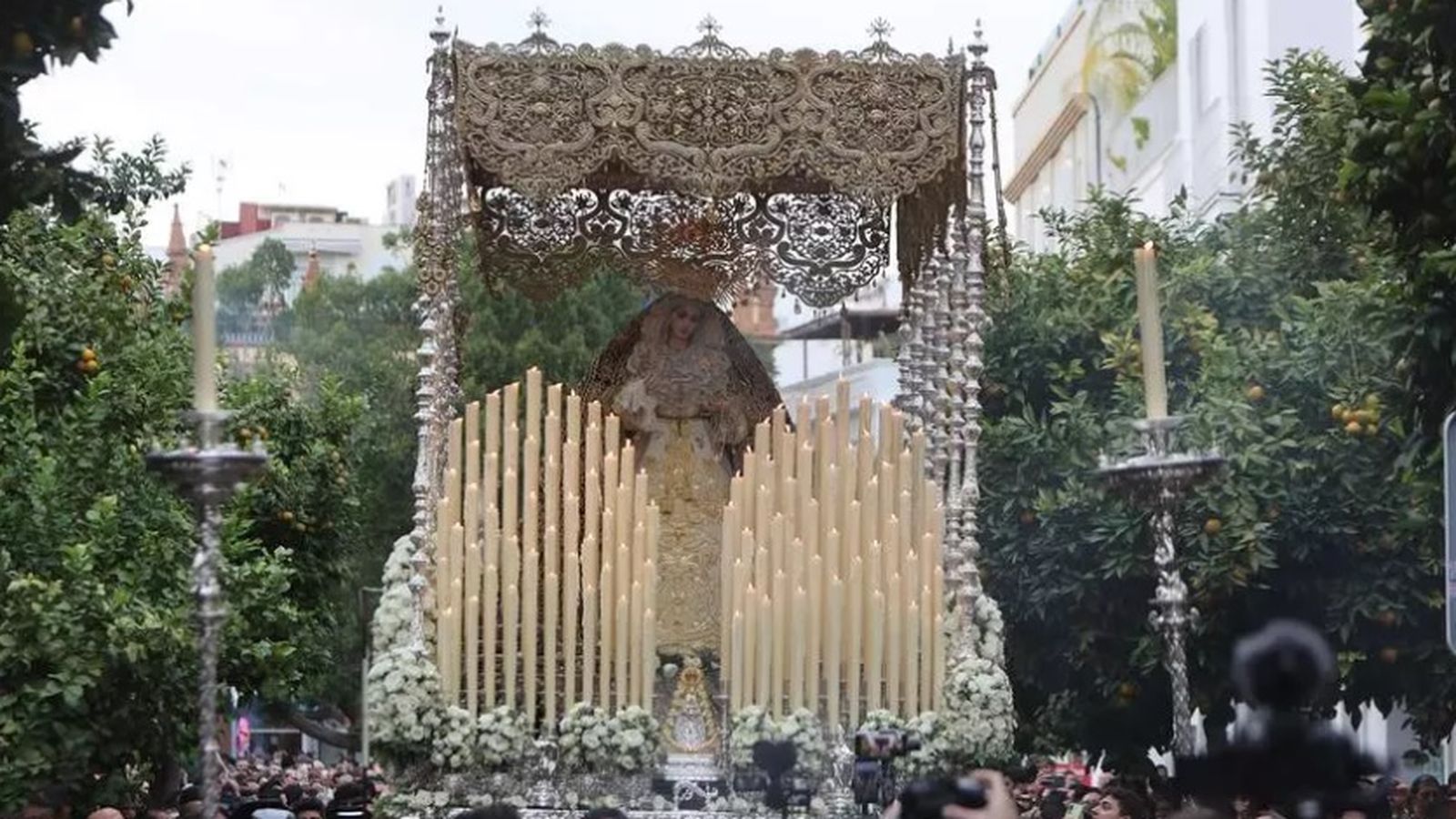La Virgen del Patrocinio en la extraordinaria de noviembre de 2023