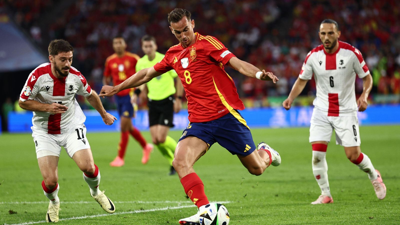 Las mejores fotos de la goleada de España a Georgia