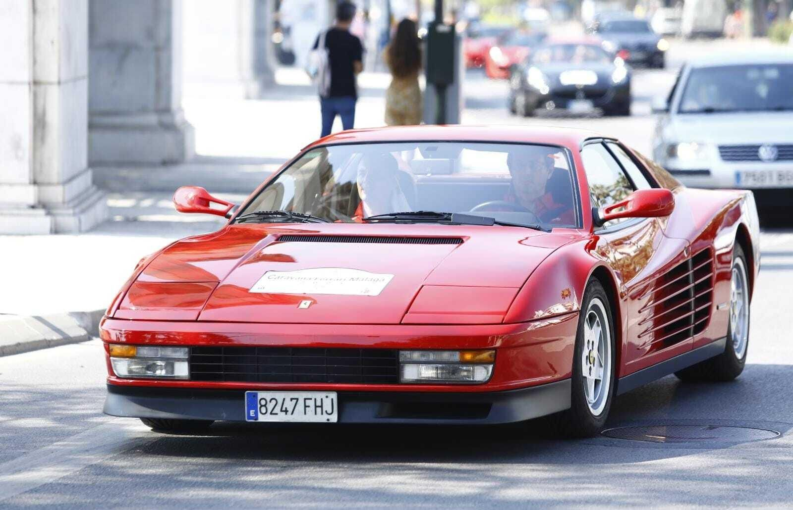 La Caravana Ferrari en Málaga, en fotos