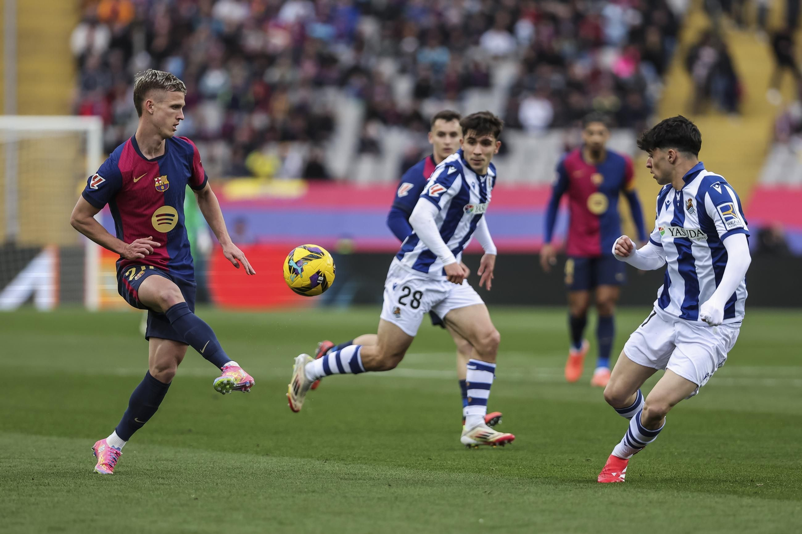 Las imágenes del Barcelona - Real Sociedad