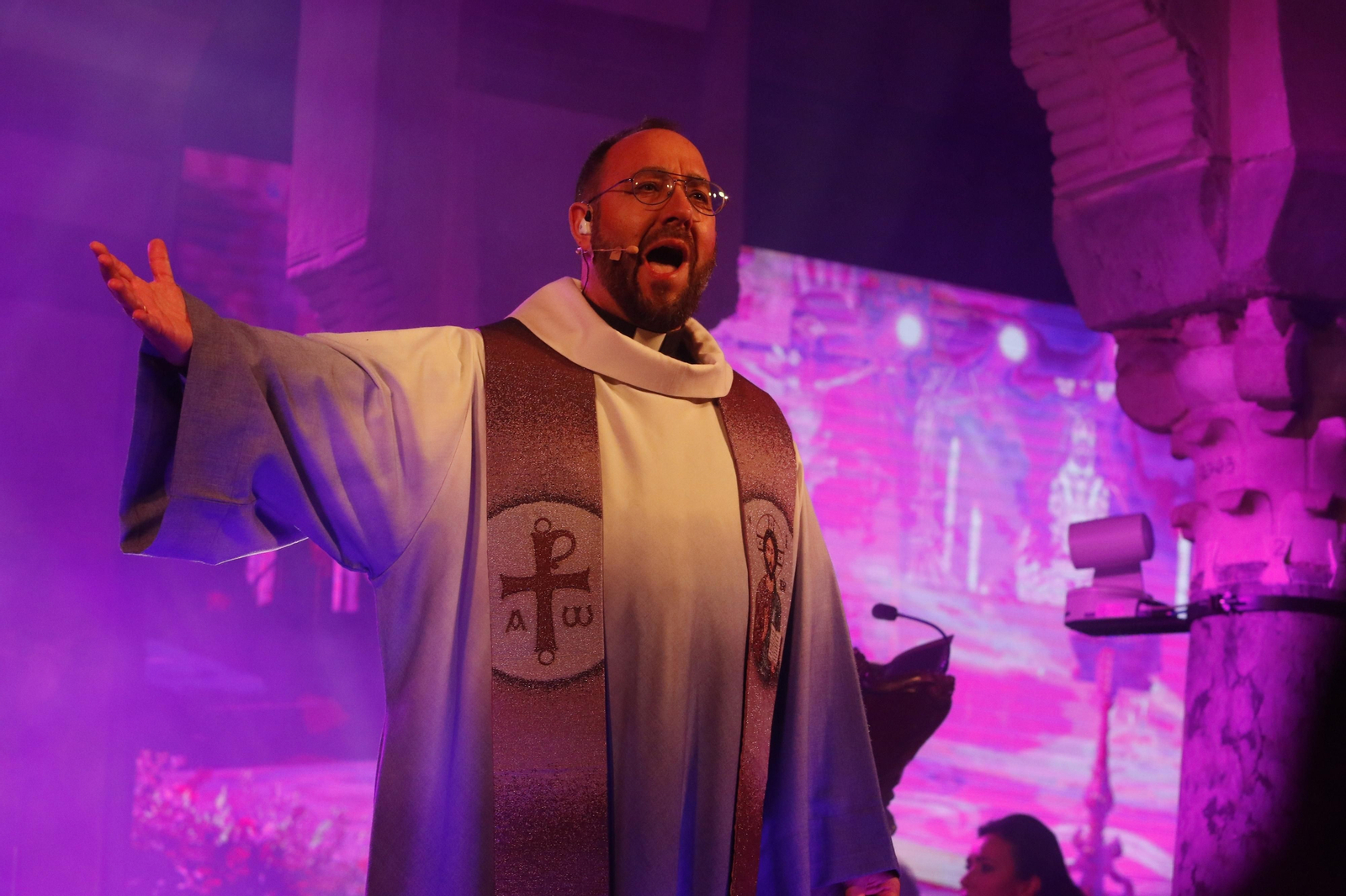 'Vía Crucis, el Musical', en fotografías