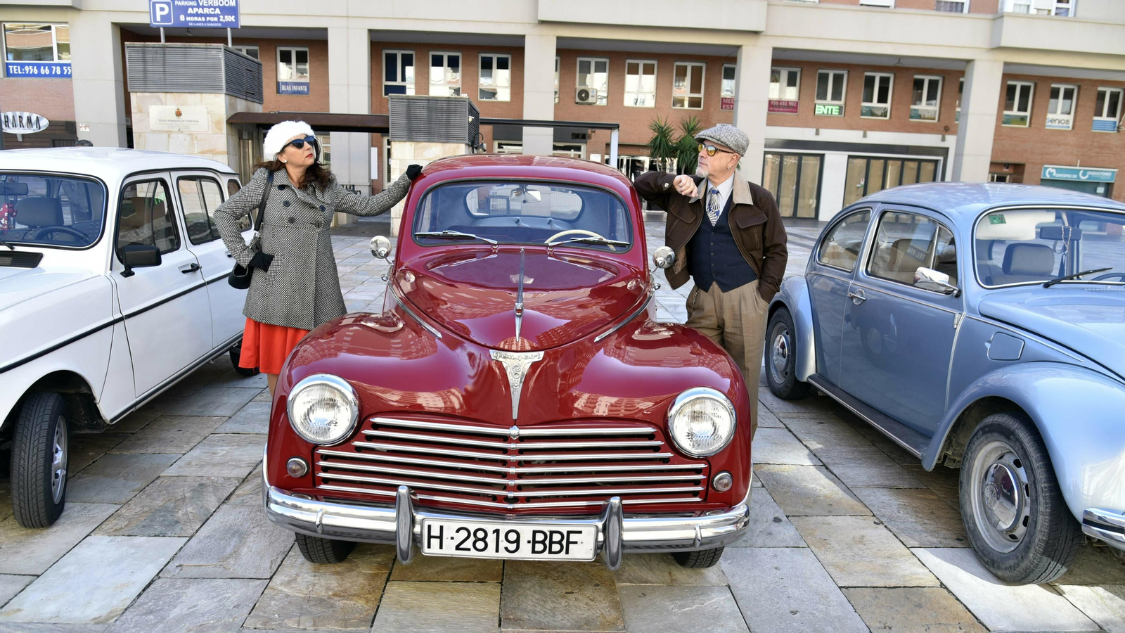 Las fotos del segundo circuito de Coches  Clasicos de Algeciras