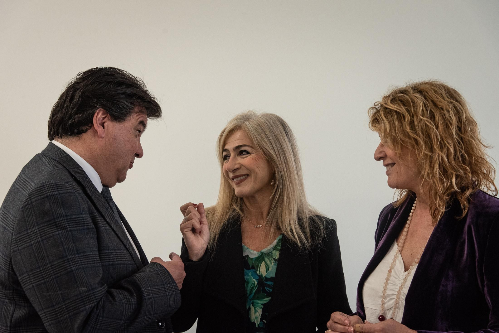 Imágenes de la visita de la Consejera de Desarrollo Educativo y Formación Profesional al nuevo colegio del Ensanche
