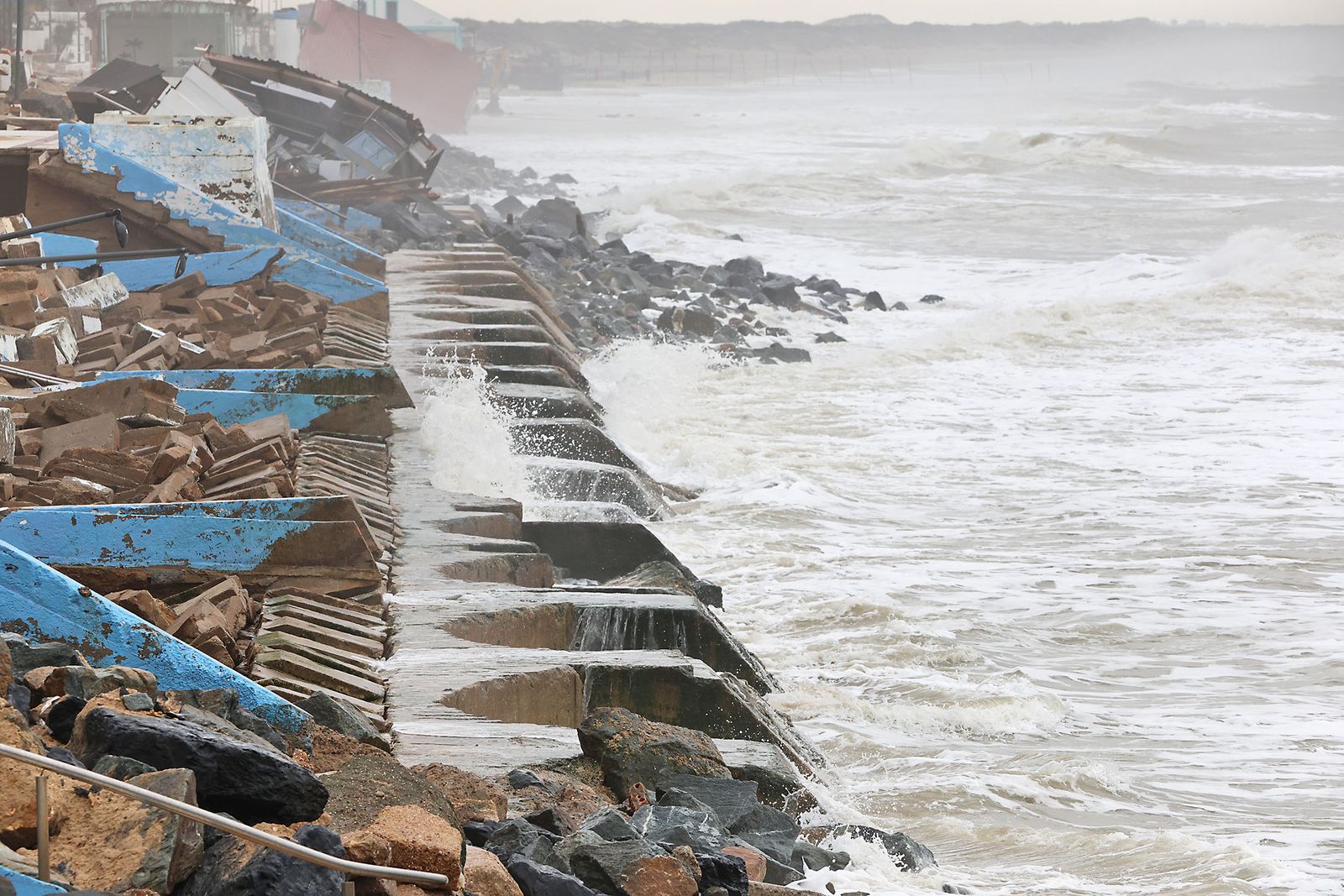 Las fotografías de los daños en Matalascañas