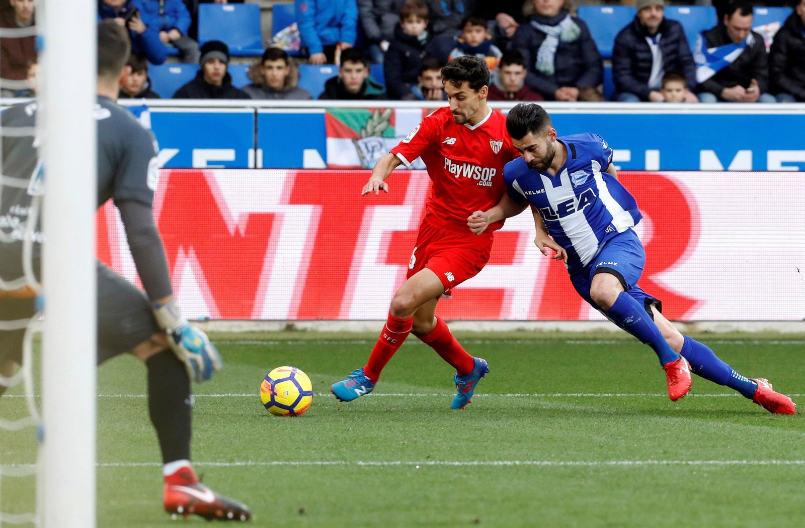 Las imágenes del Alavés-Sevilla