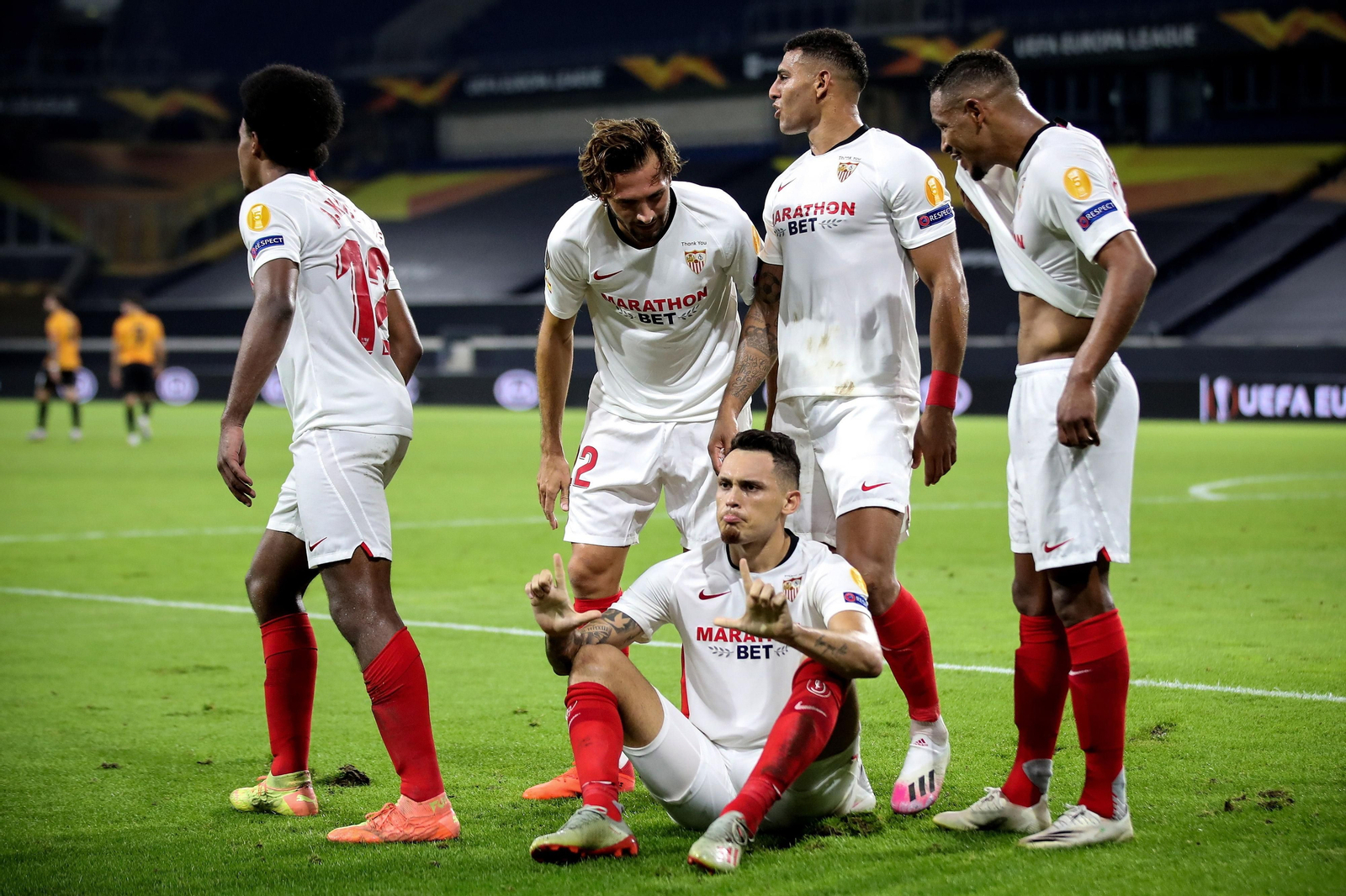 Las imágenes del Wolverhampton-Sevilla