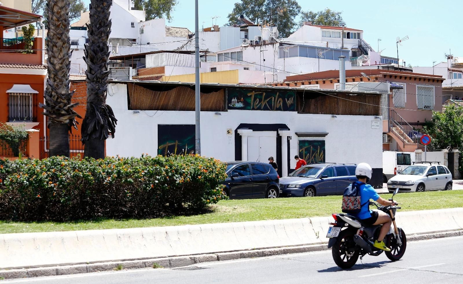 Zona próxima a donde se produjo la agresión