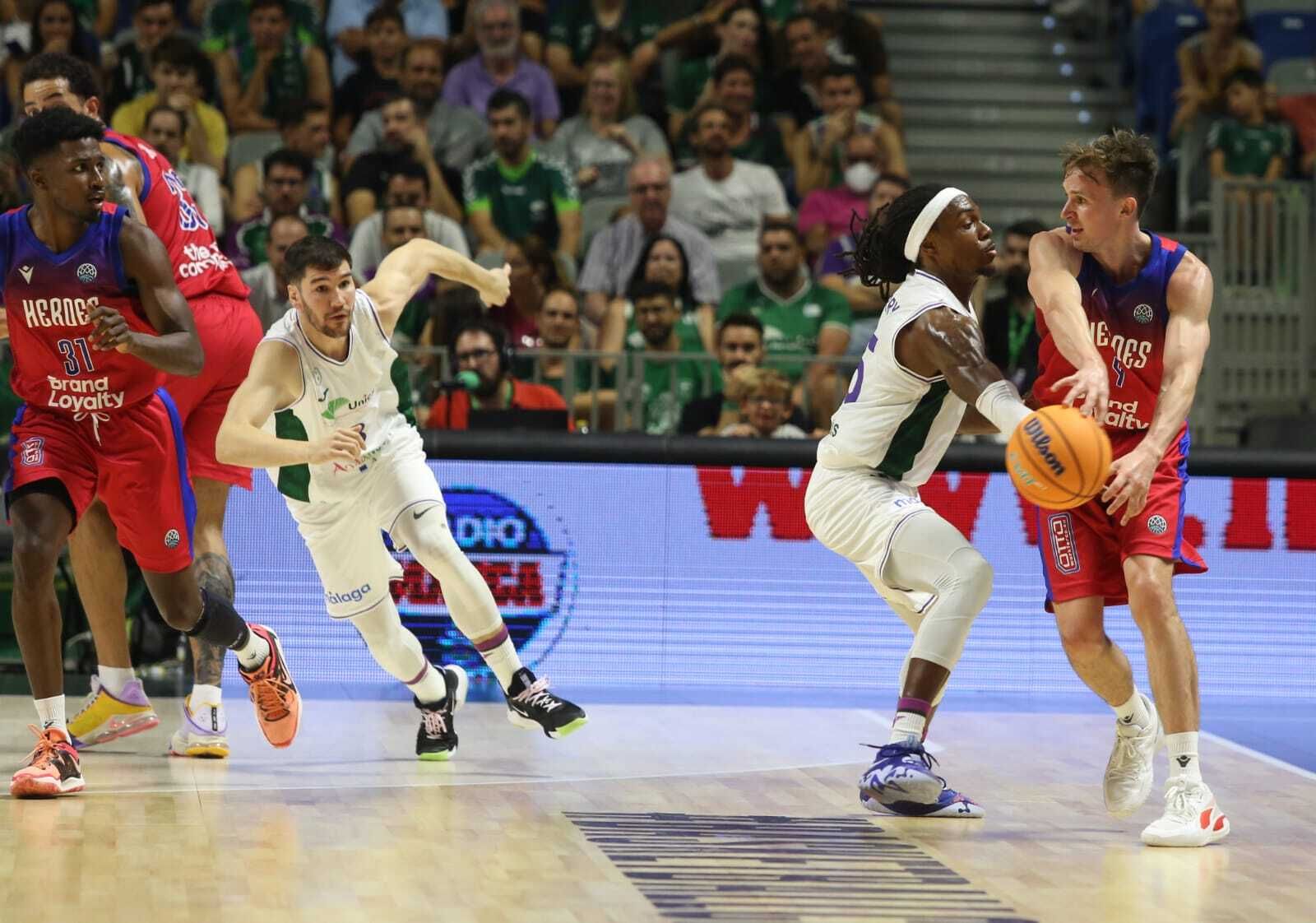 Las fotos del Unicaja-Den Bosch de la BCL