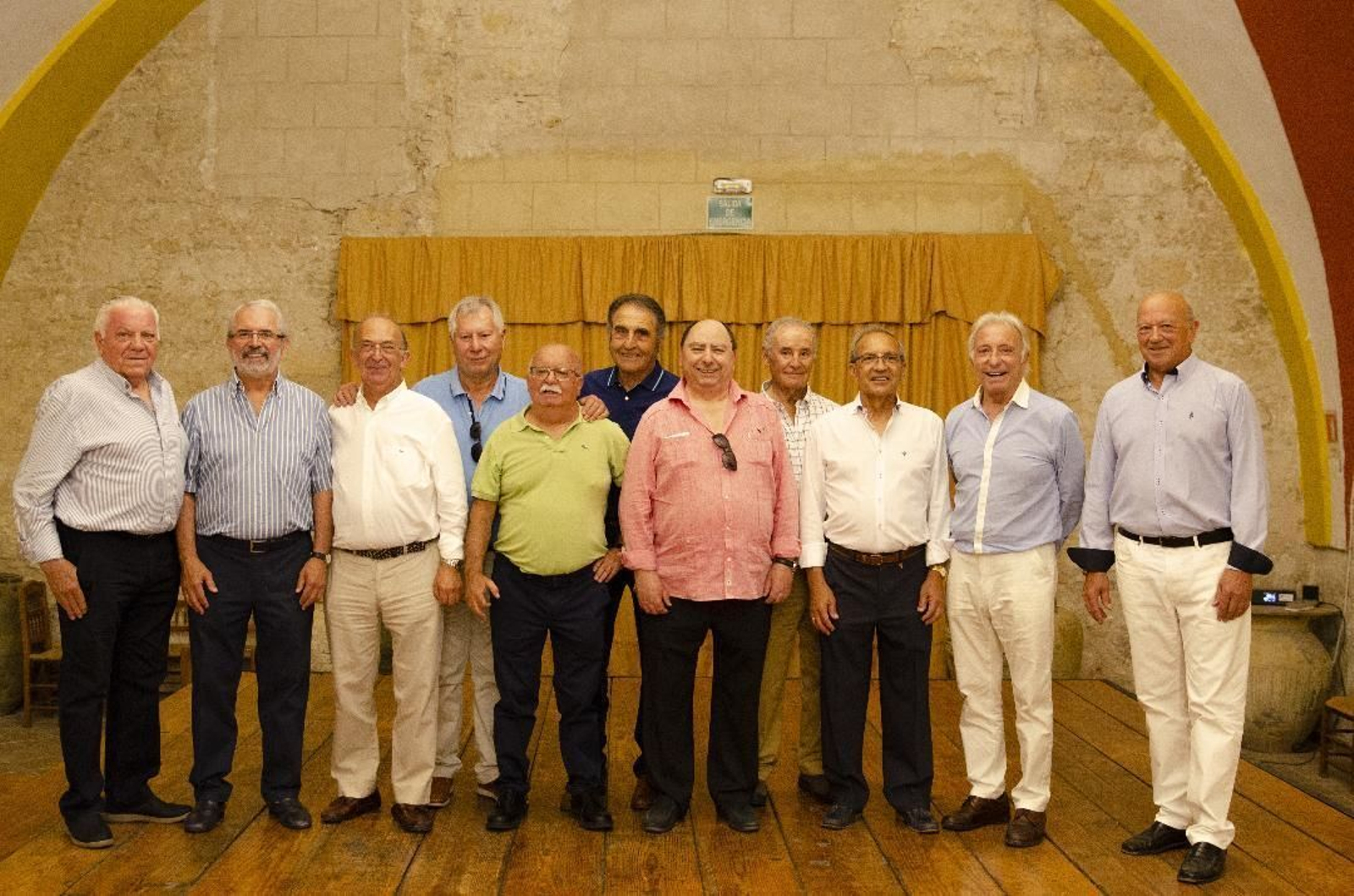 Felipe Barrera, Juan Morillo, Manuel Martín, Victoria Cano, Alfonso Martínez, Manuel Muñoz, Julio Molina Font, Francisco Osuna, Francisco Bernal, Manuel Selma y José Martínez Muñoz-Cruzado.