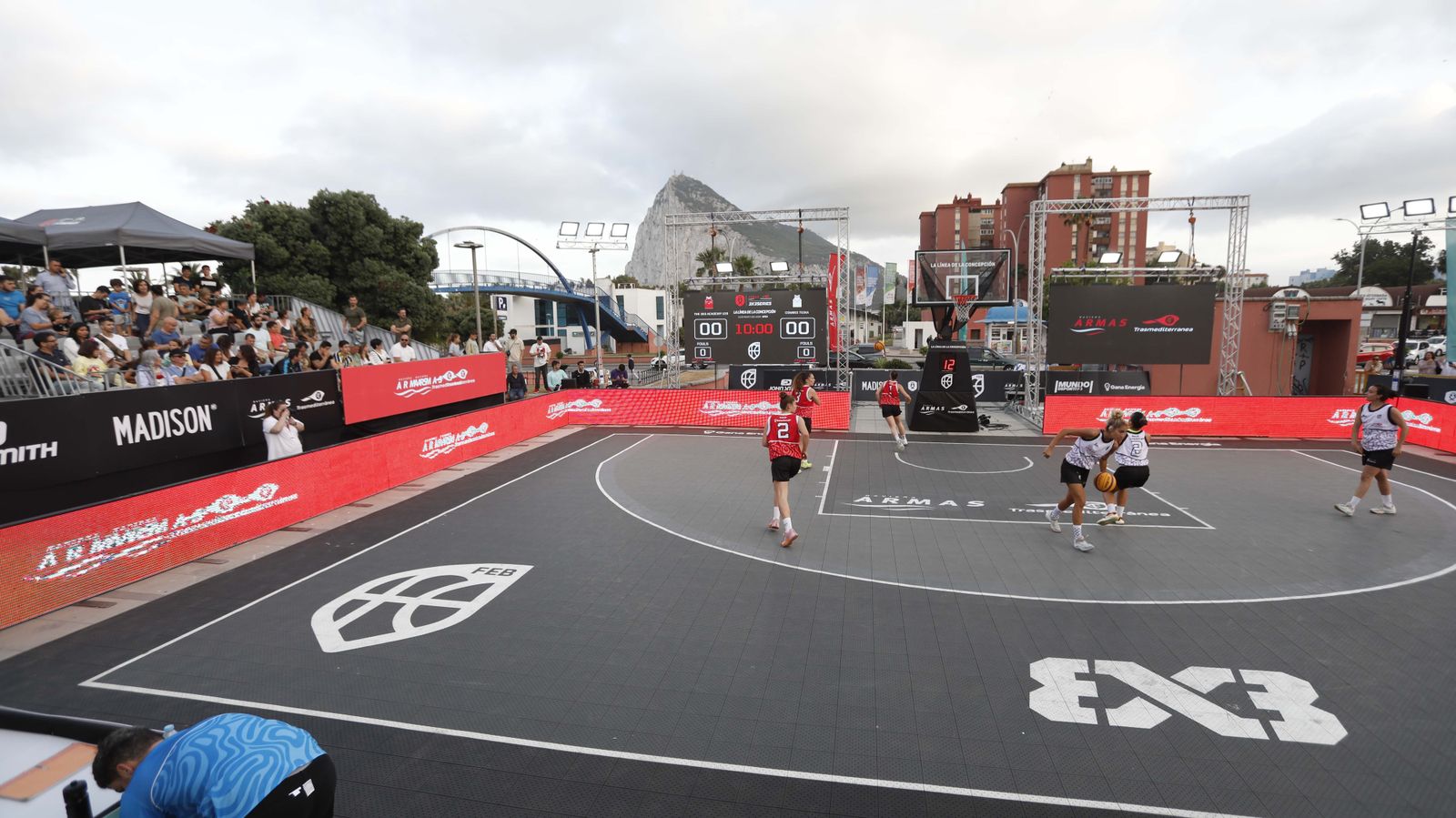 Las fotos de la primera jornada del torneo internacional de baloncesto 3x3 de La Línea