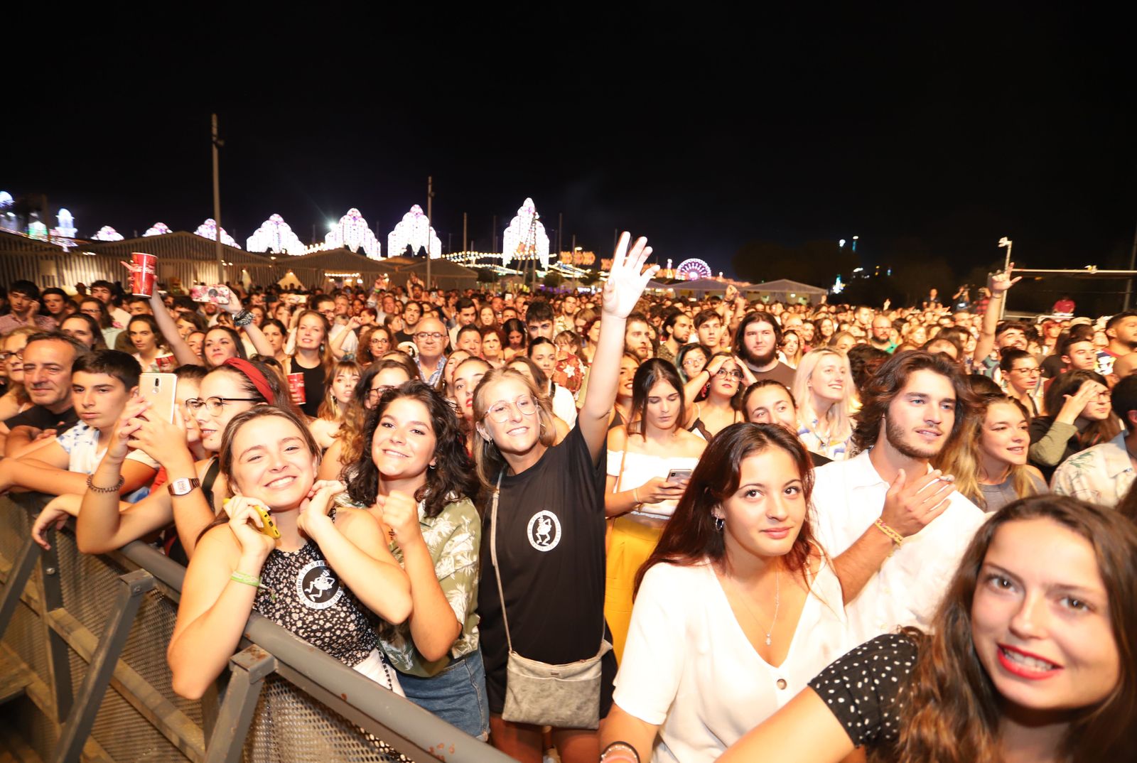 Imágenes del concierto de La M.O.D.A,  en las fiestas Colombinas de Huelva 2019