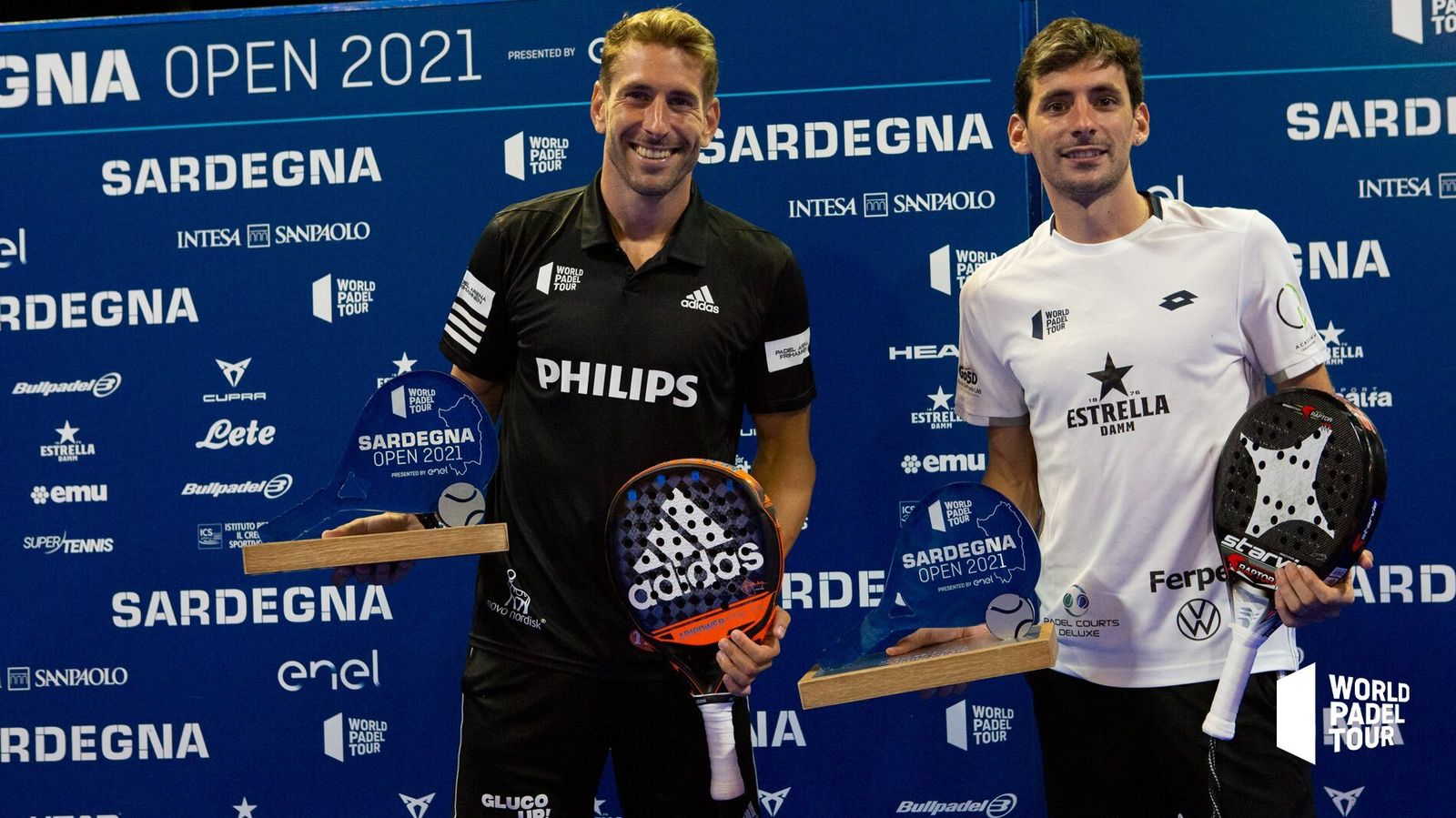 Álex Ruiz y Franco Stupaczuk, campeones del Sardegna Open.
