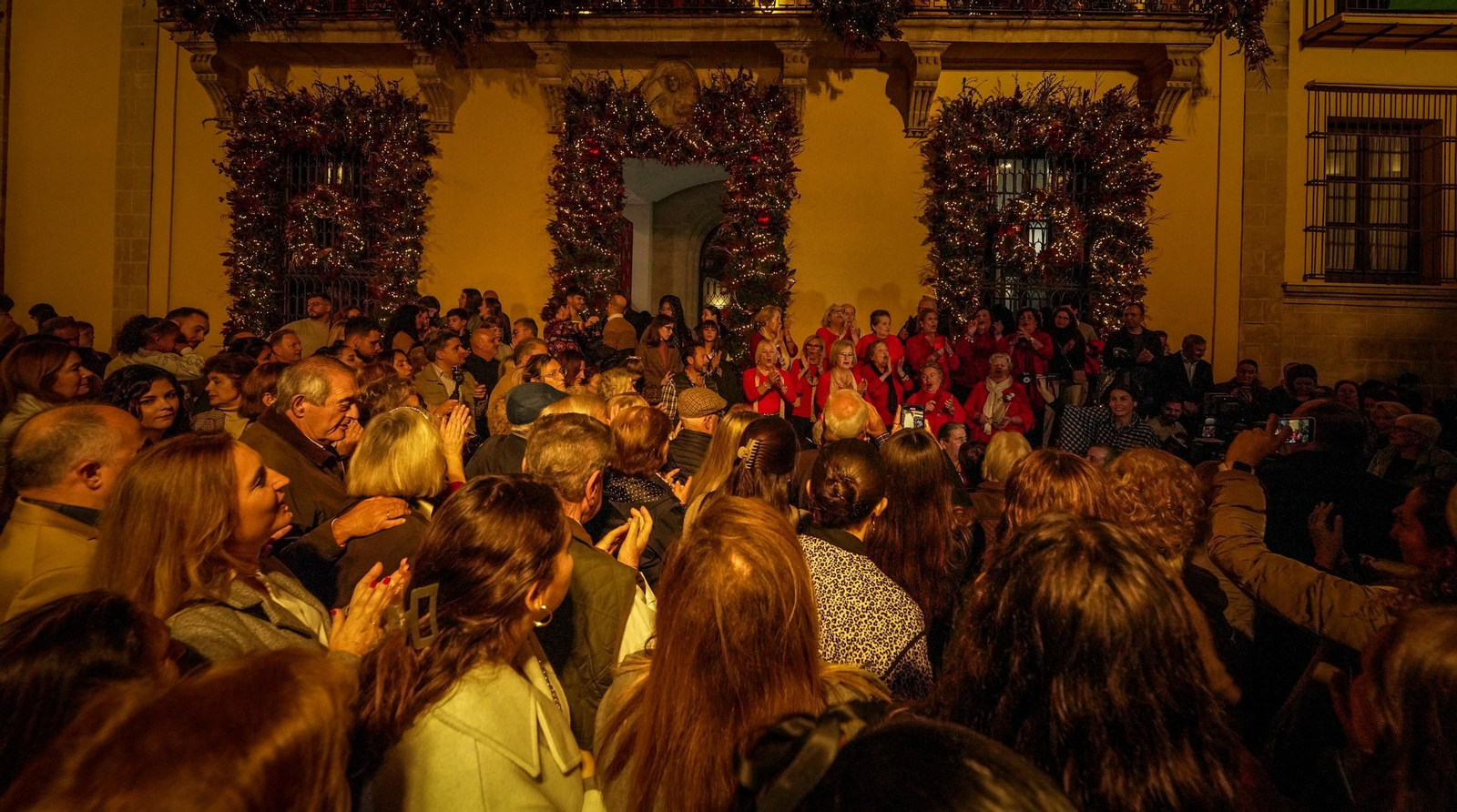 Imágenes del encendido Navideño en Jerez
