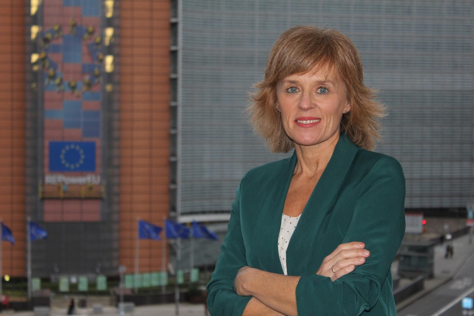 La reportera de RTVE, corresponsal en Bruselas hasta ahora, Marta Carazo La reportera de RTVE, corresponsal en Bruselas hasta ahora, Marta Carazo