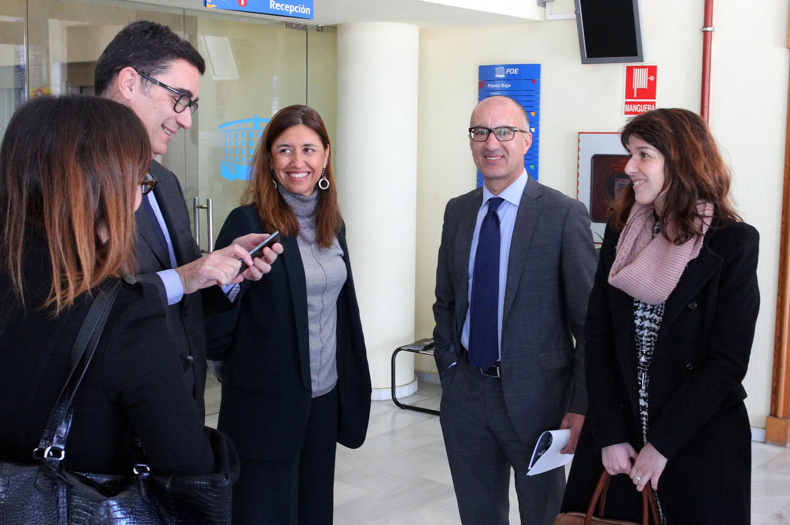 Imágenes del encuentro de HUELVA INFORMACION con el BBVA. I Edición Soluciones Digitales para Pymes.