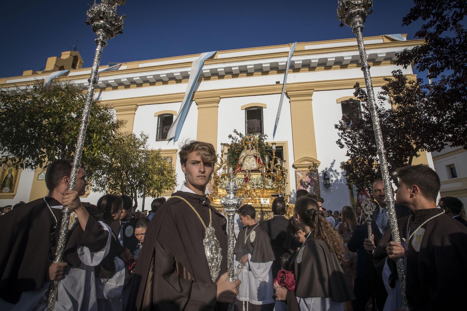 Las imágenes de la procesión de la Divina Pastora