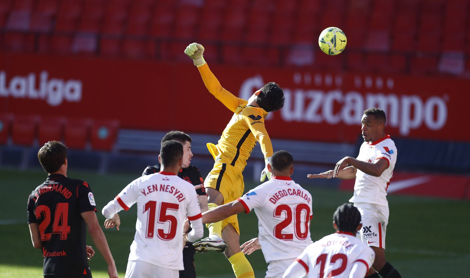 Las imágenes del Sevilla-Real Sociedad