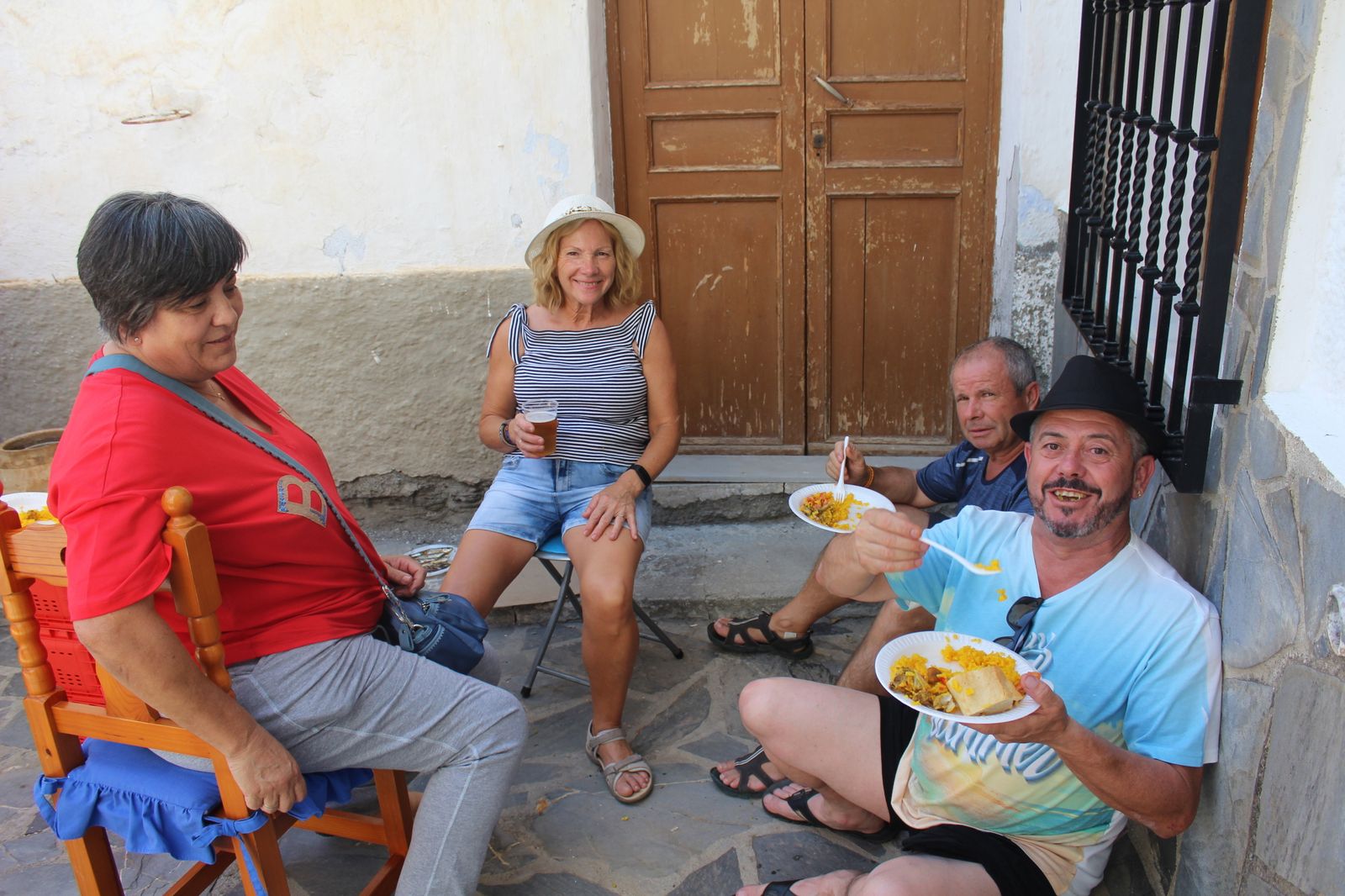 Fotogalería de la paella gigante de Velefique