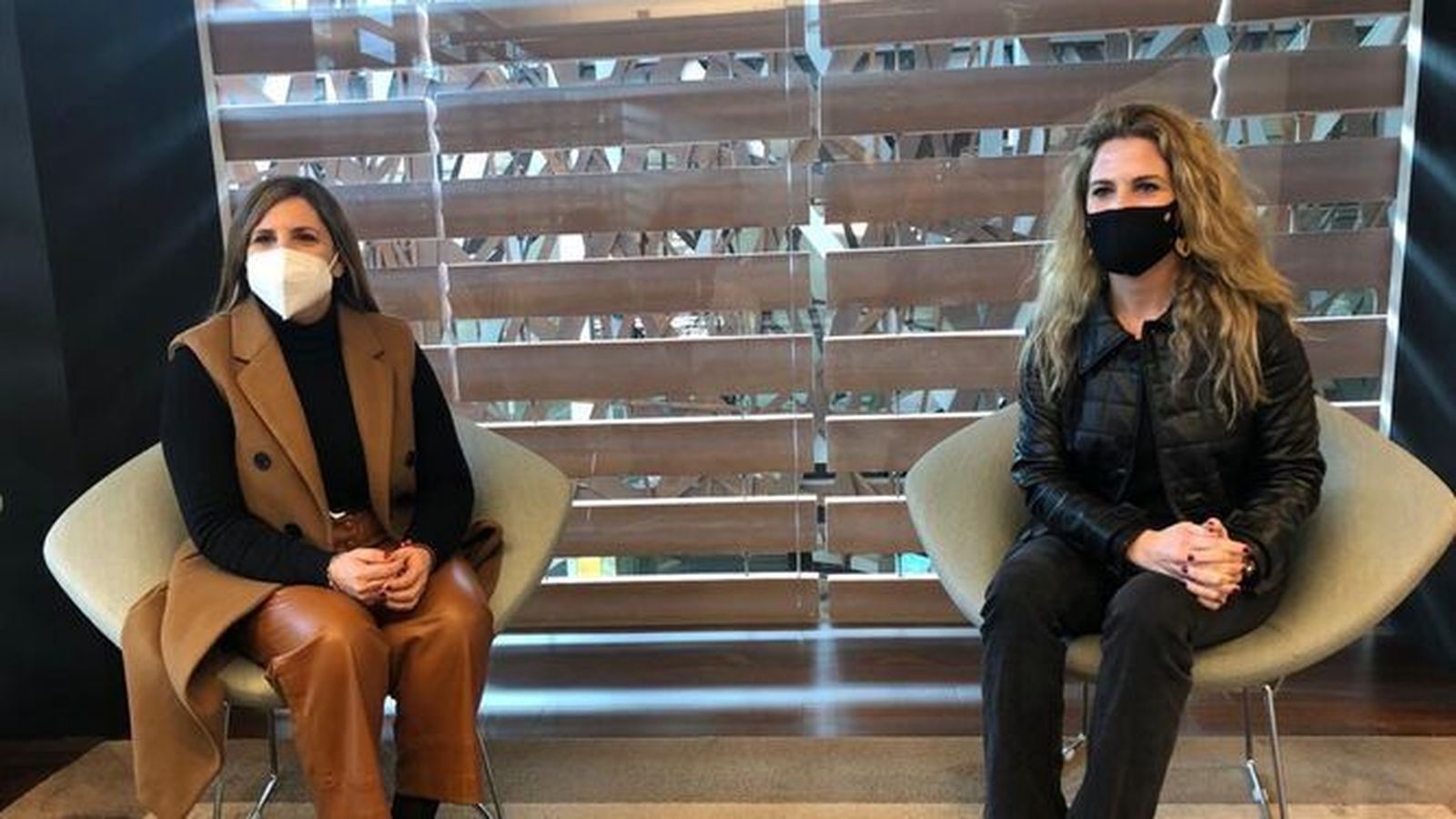 Irene García y Ana Mestre.