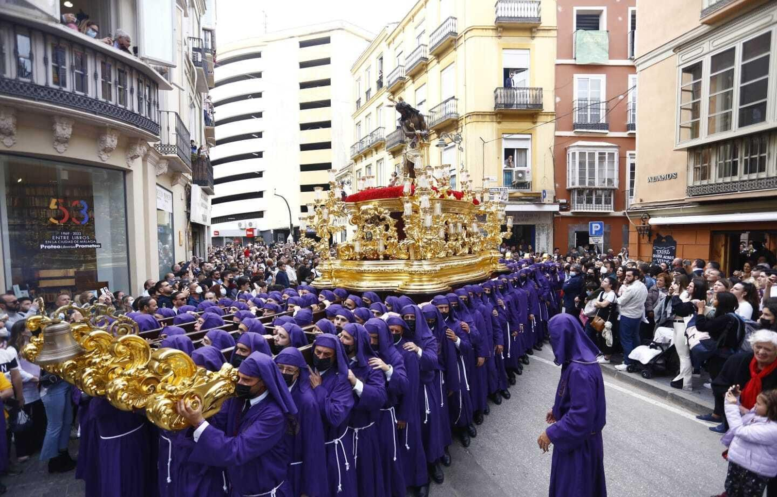 Las fotos de Gitanos, en el Lunes Santo de Málaga