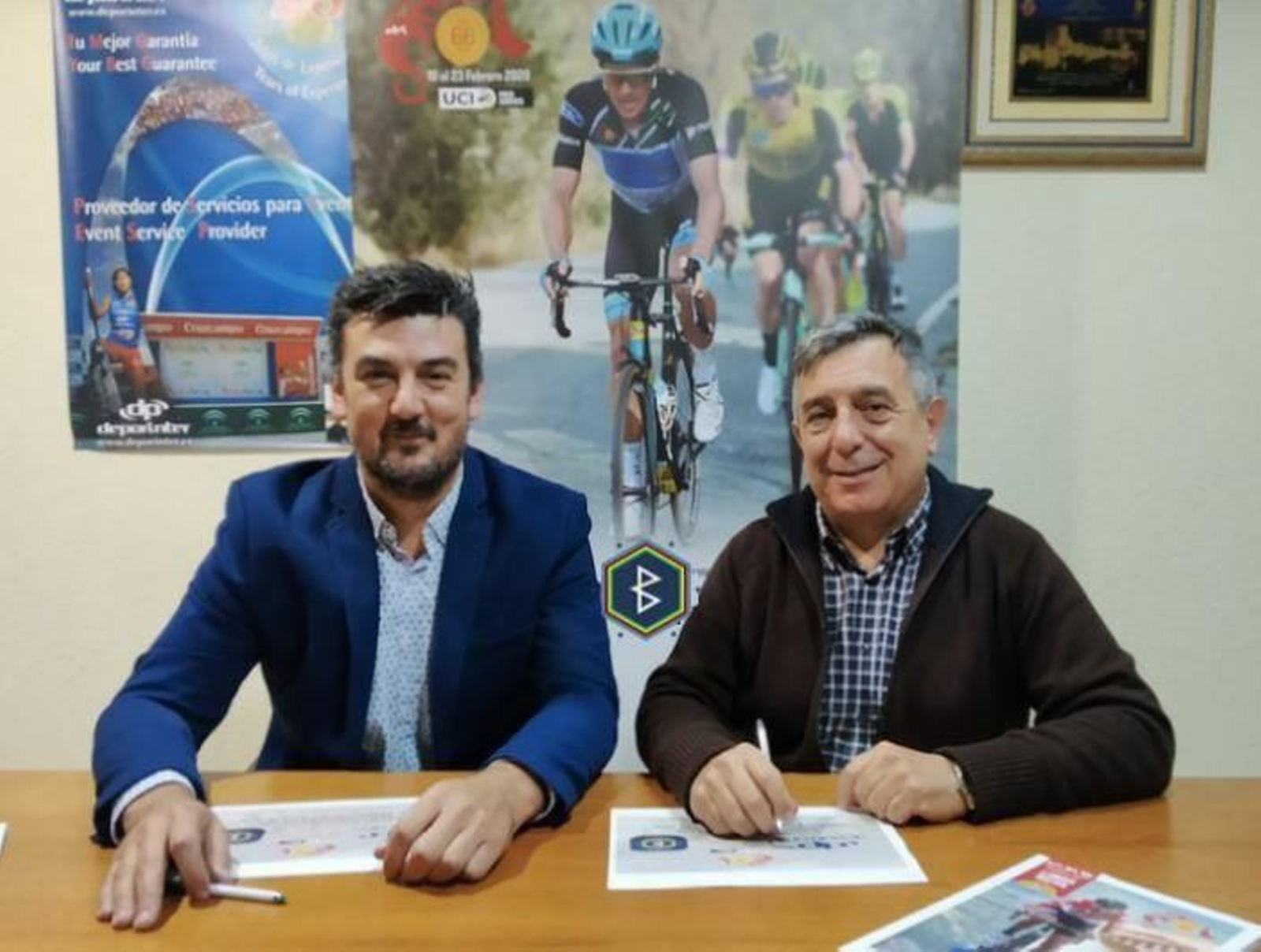 Presentación de la I Vuelta a Andalucía online.