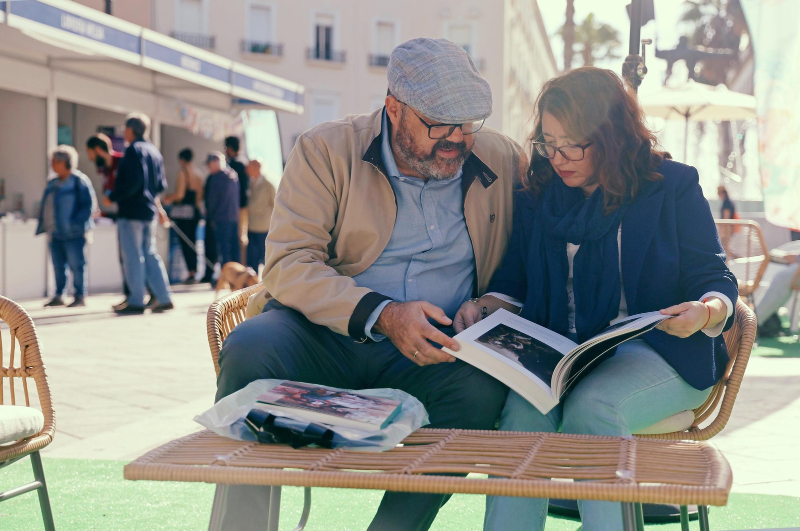 Imágenes de la  inauguración de la 48 edición de la Feria del Libro en Huelva