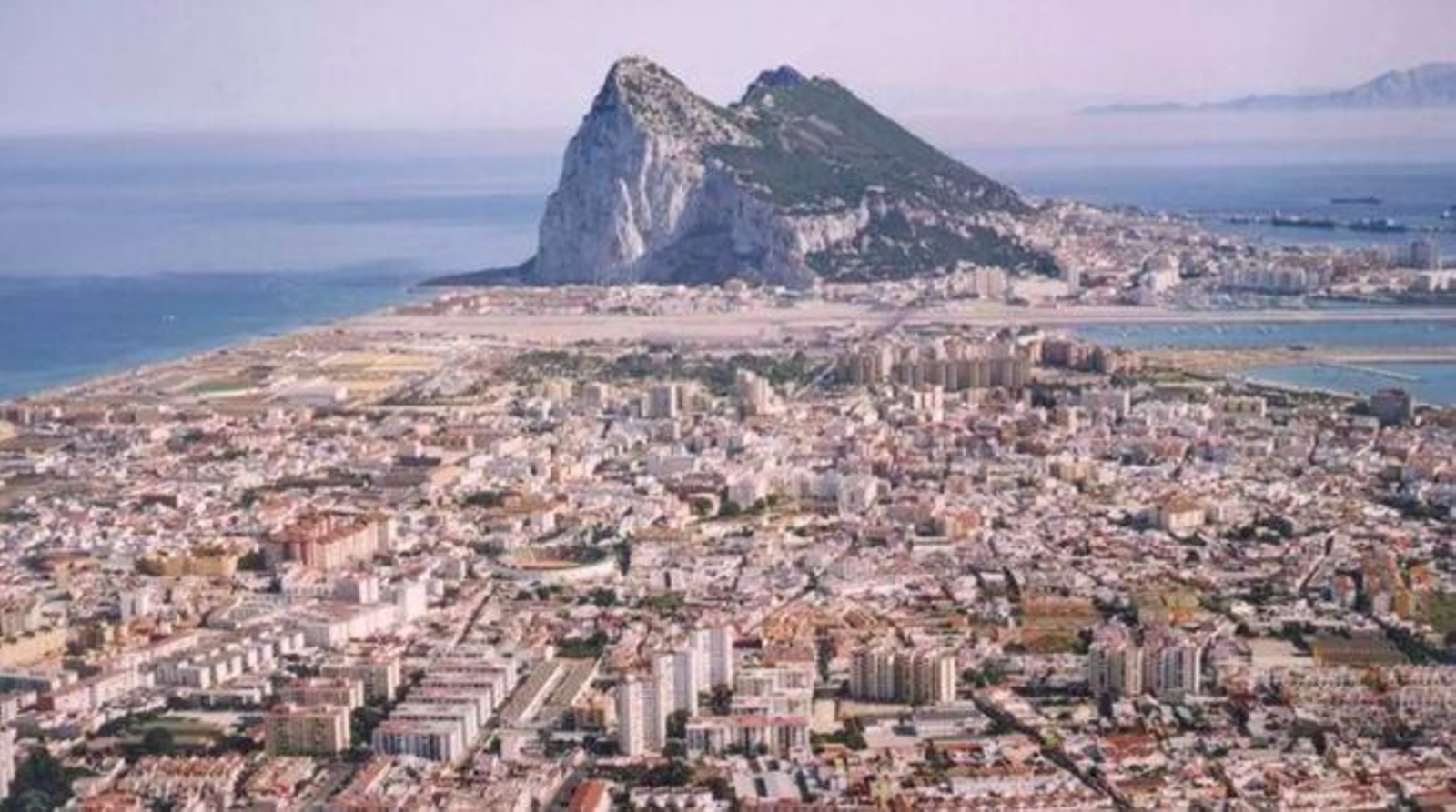 Vista aérea de La Línea