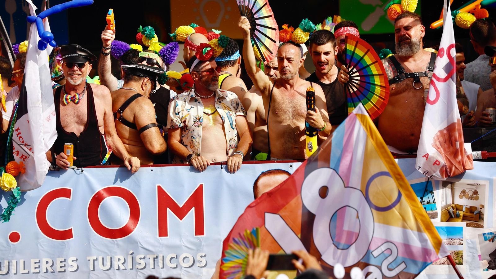 La manifestación del Pride de Torremolinos, en imágenes
